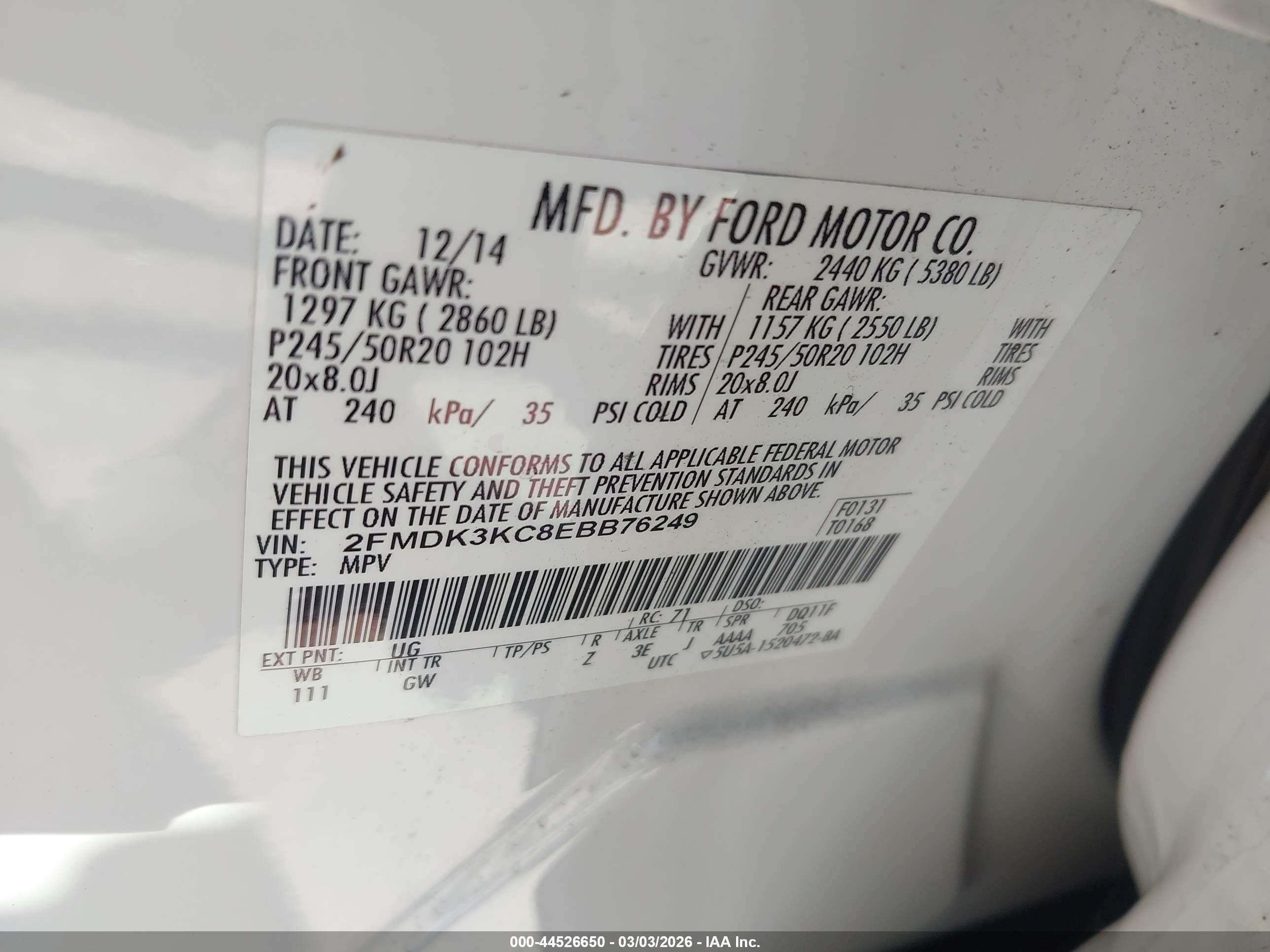 FORD EDGE image 9