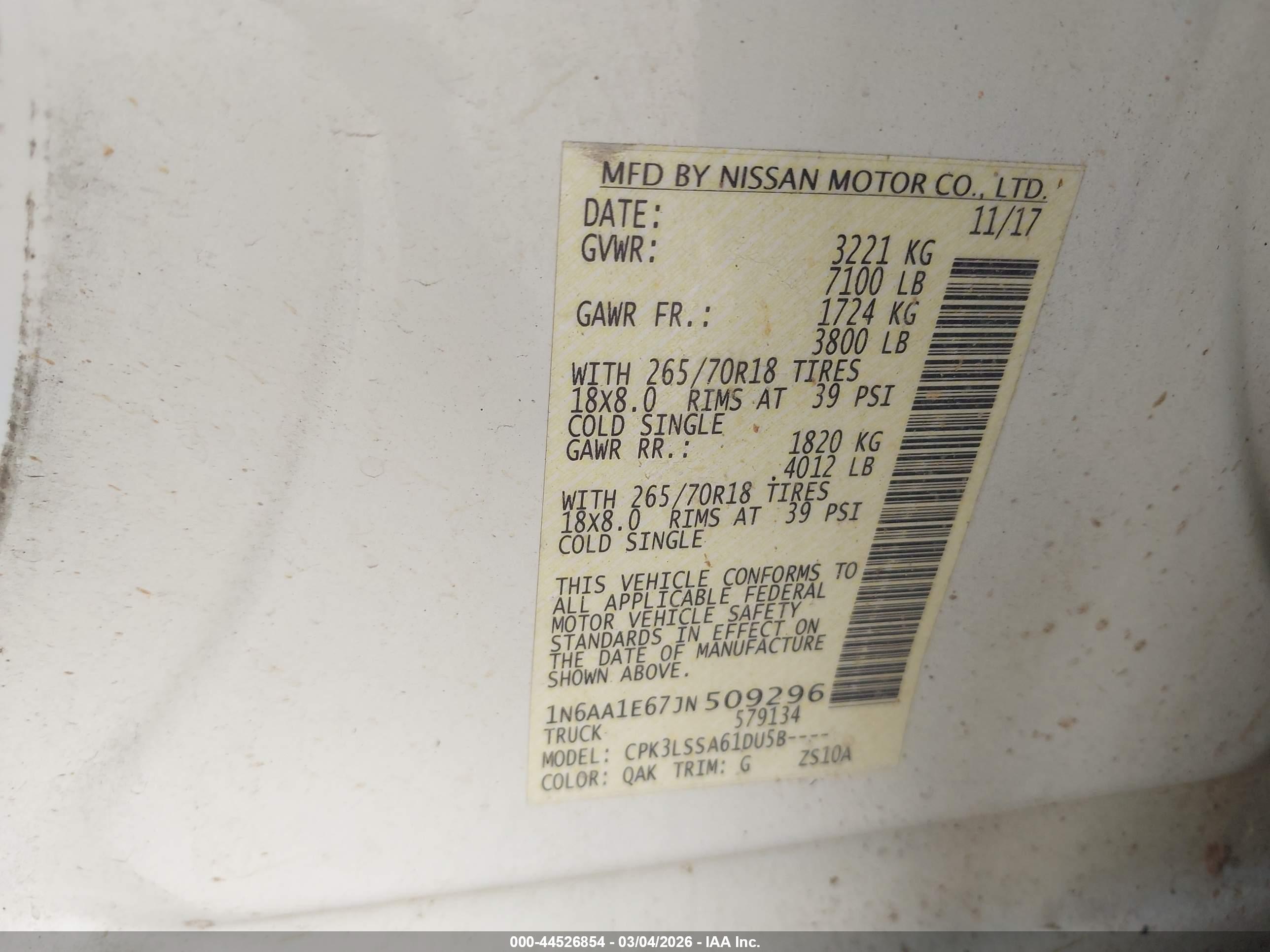 NISSAN TITAN image 9