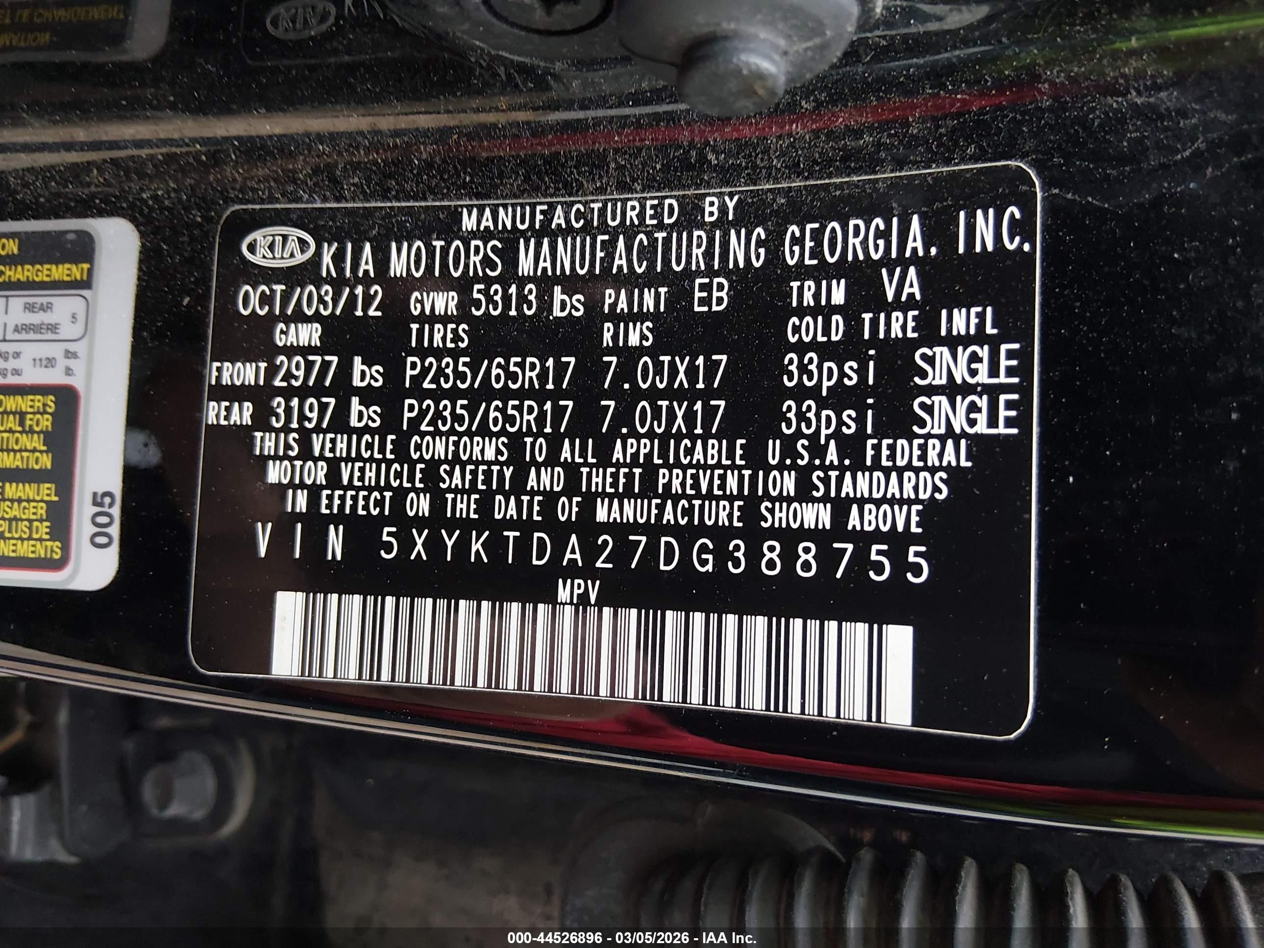 KIA SORENTO image 9