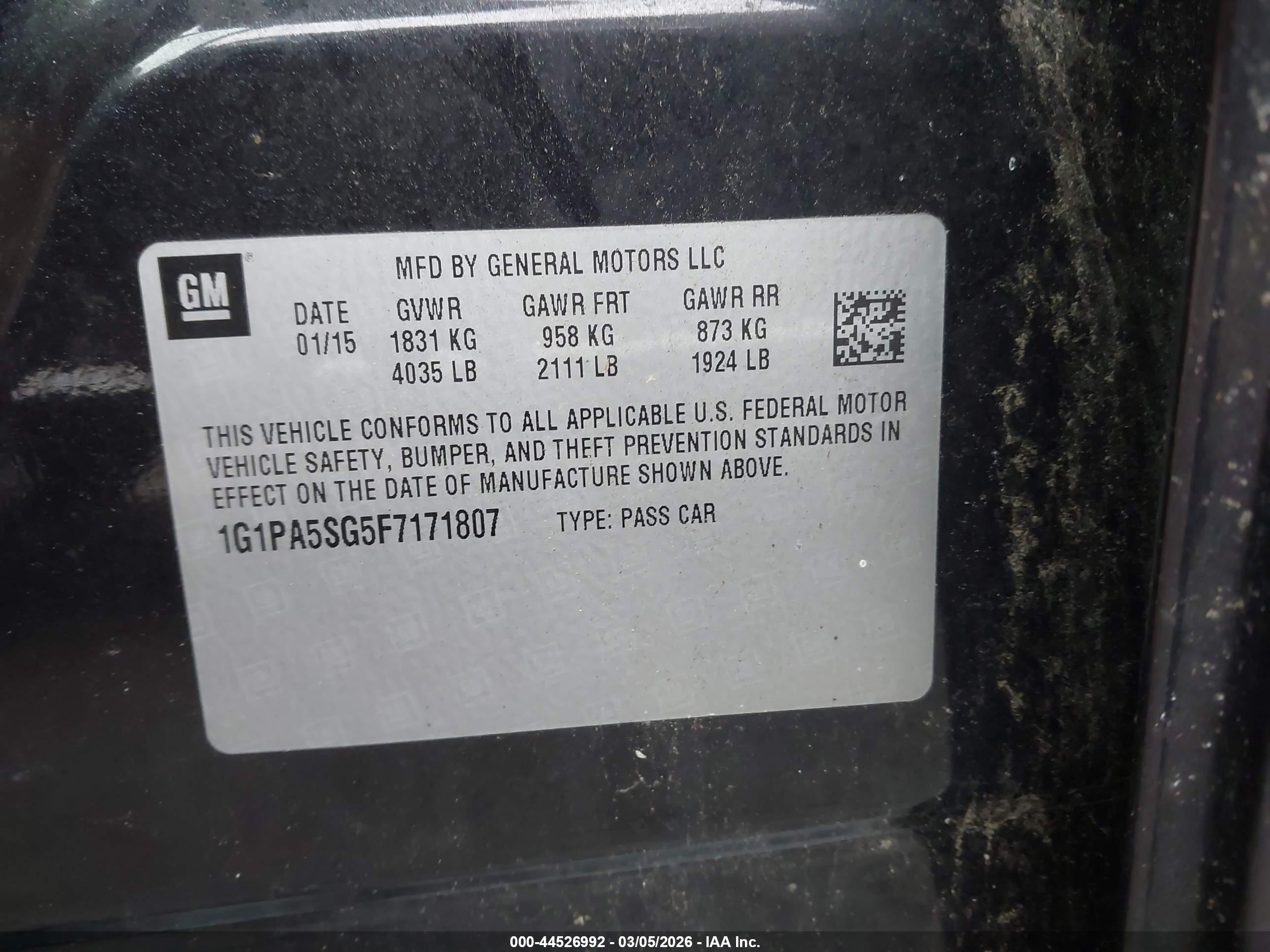 CHEVROLET CRUZE image 9