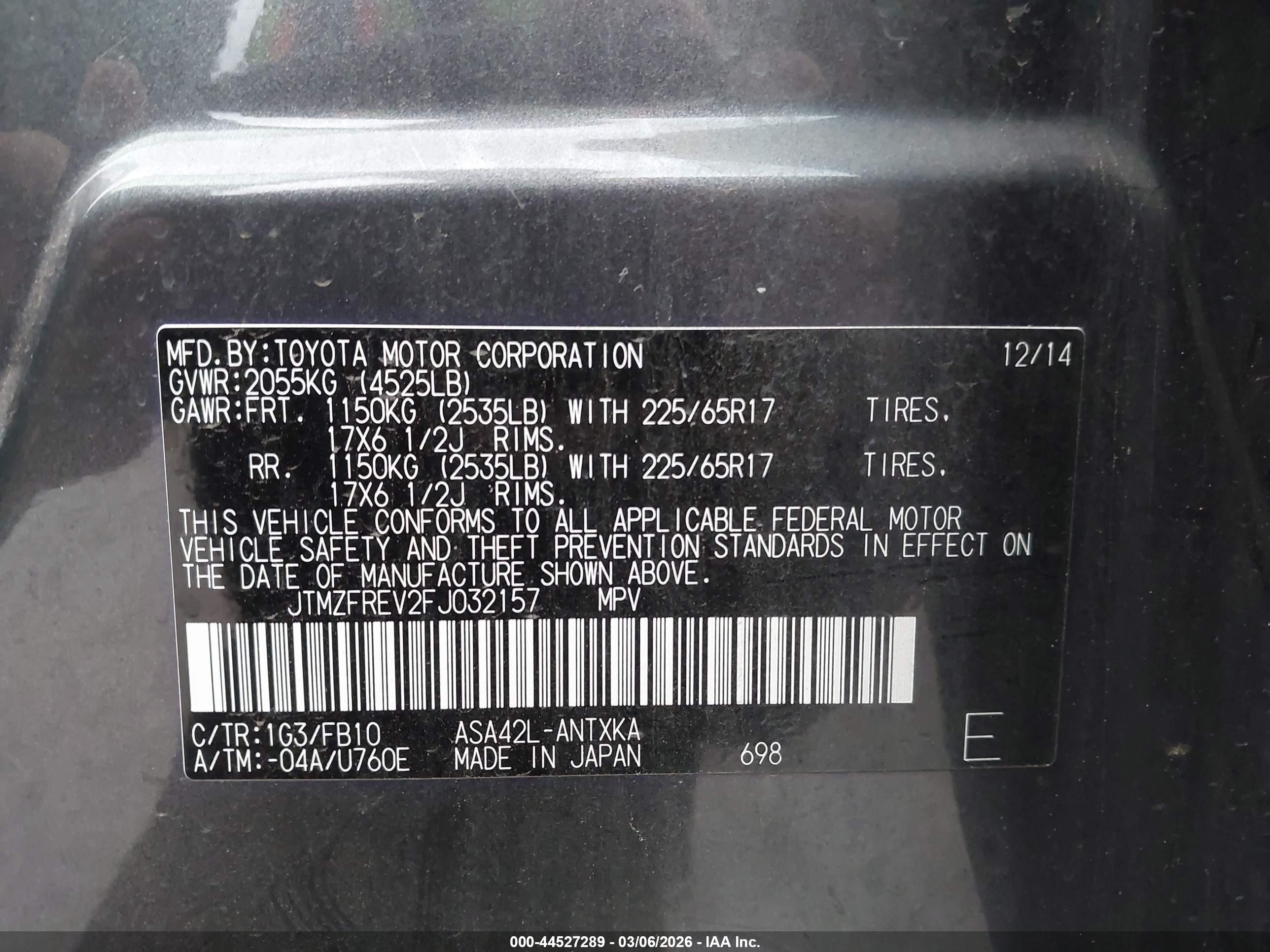 TOYOTA RAV4 image 9