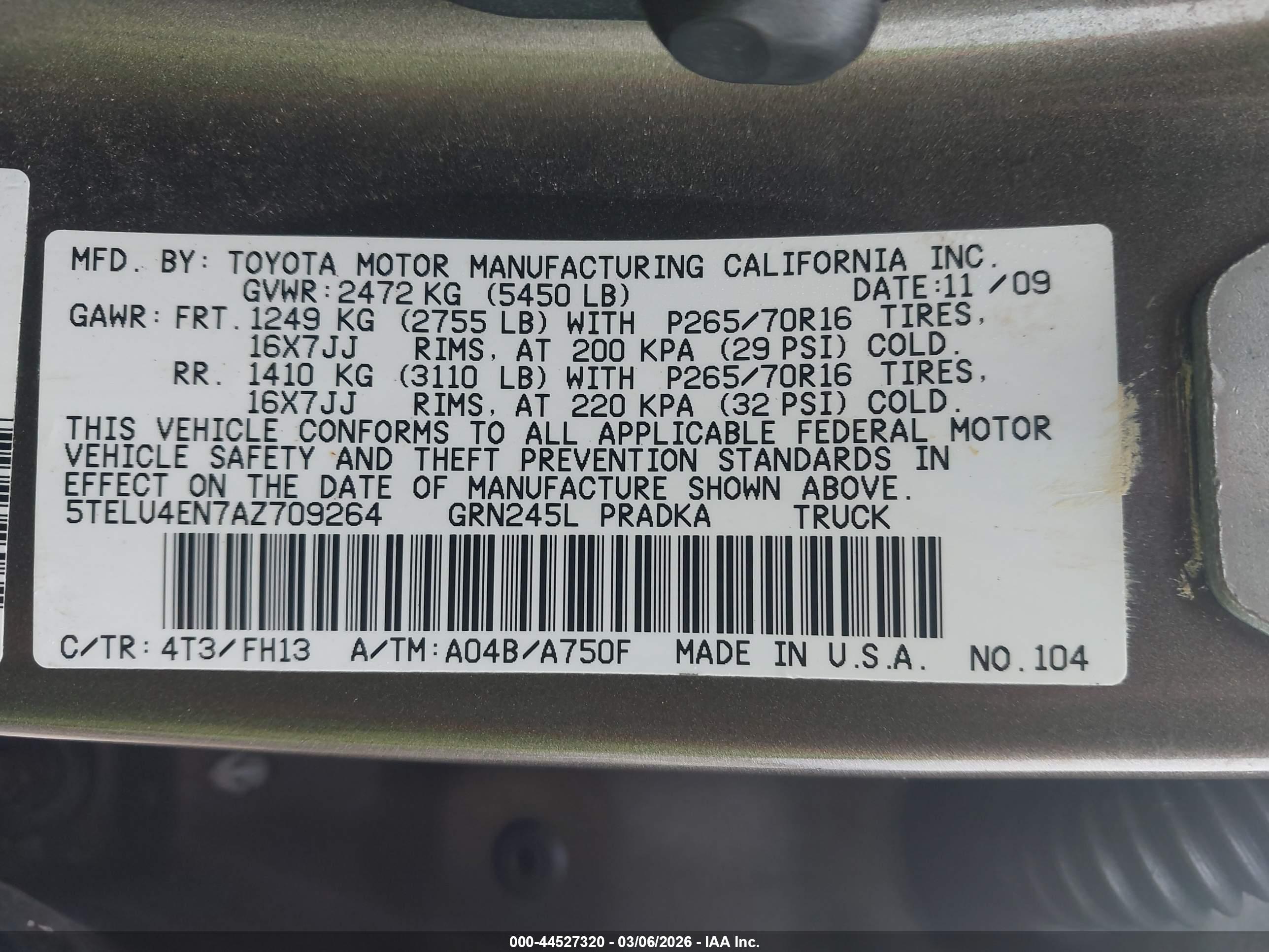 TOYOTA TACOMA image 9