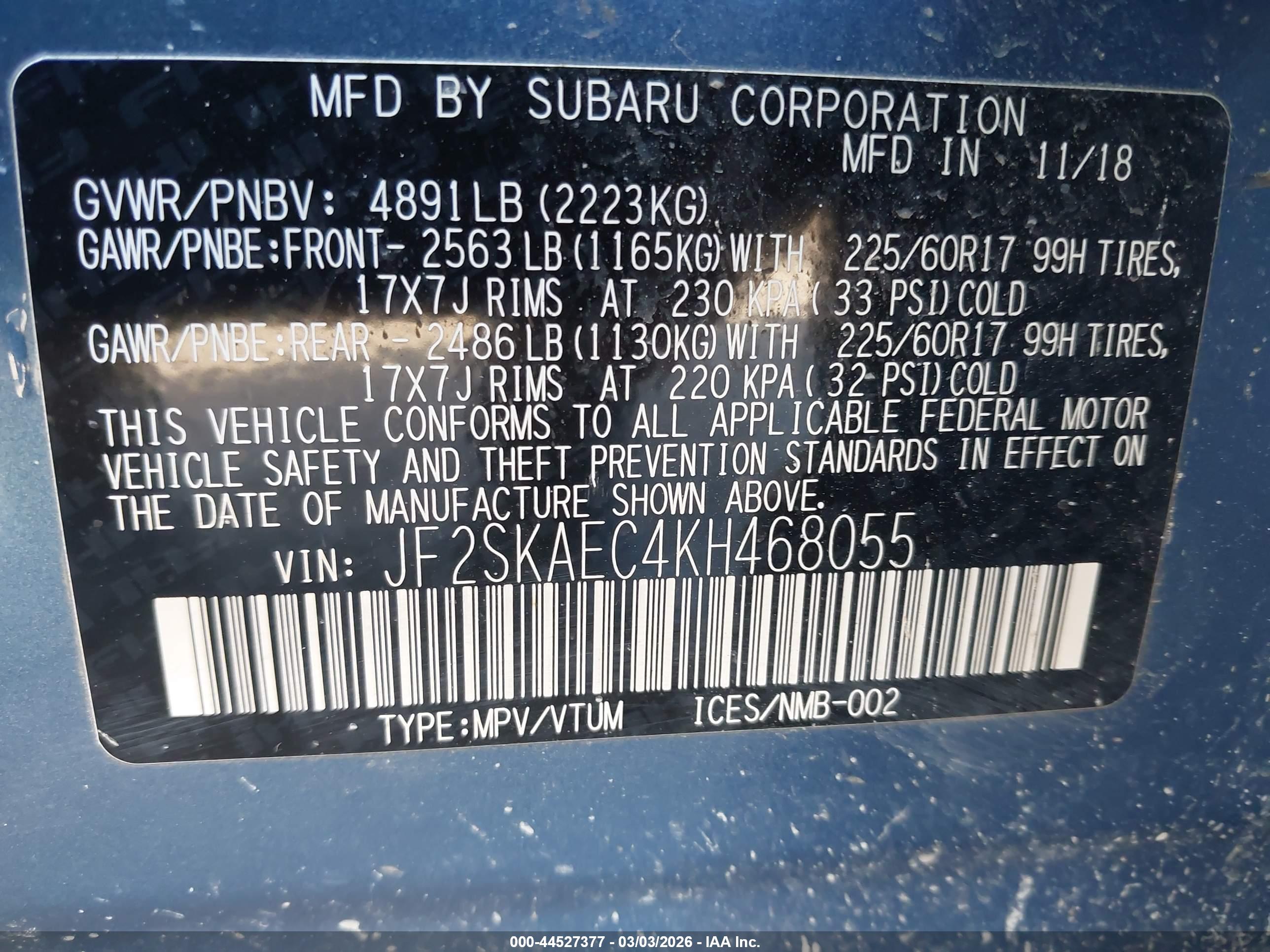SUBARU FORESTER image 9