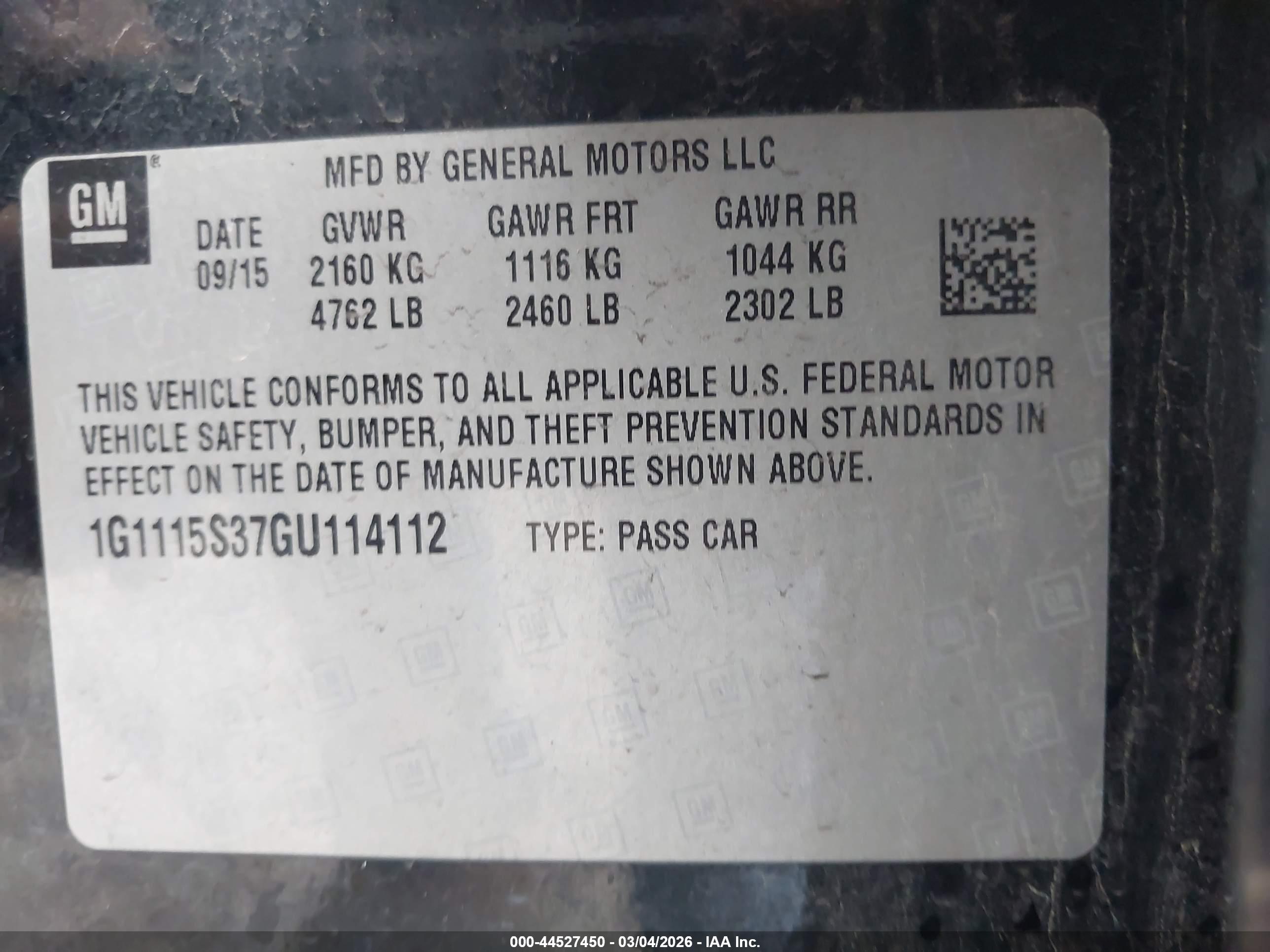 CHEVROLET IMPALA image 9