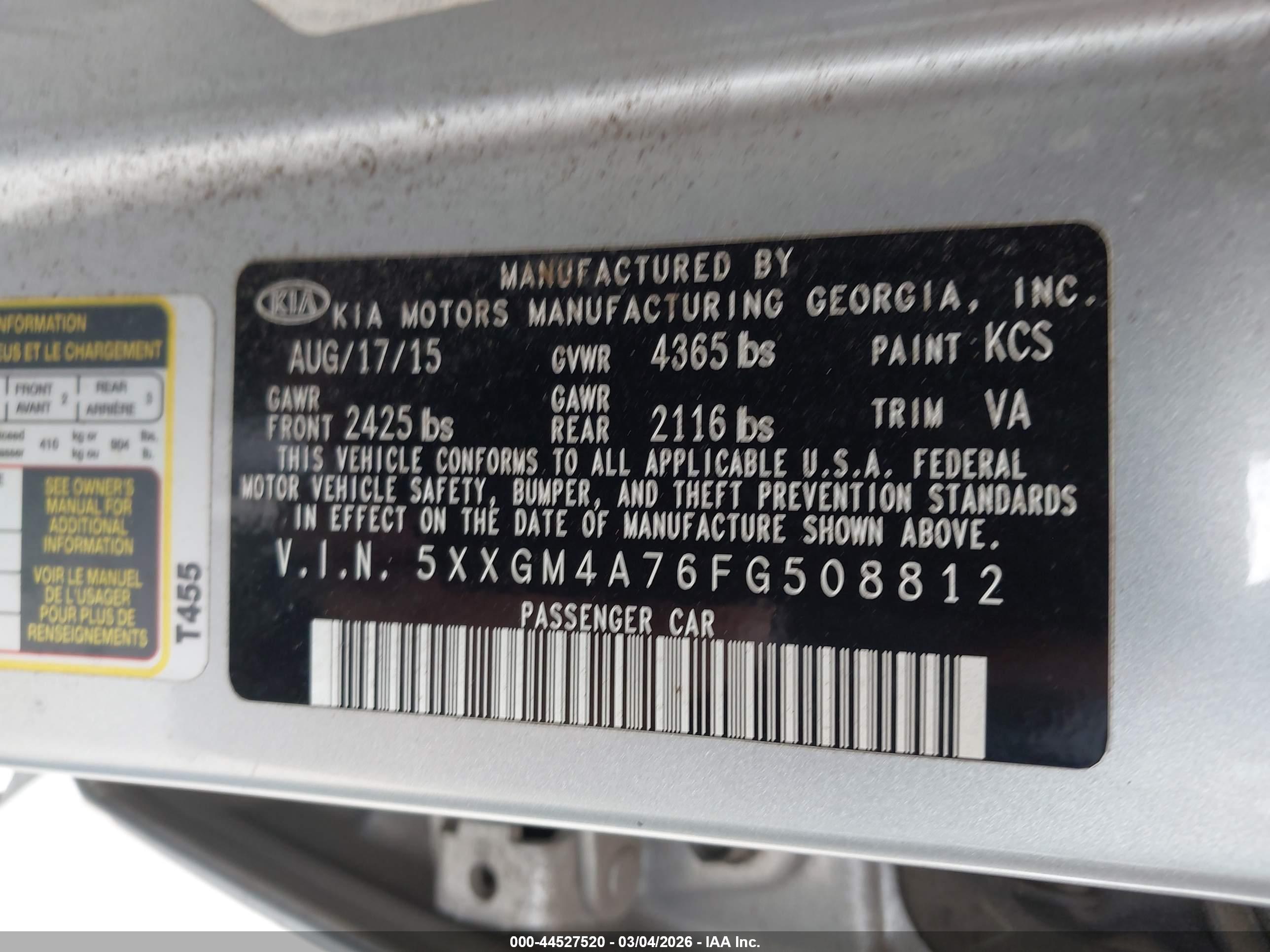 KIA OPTIMA image 9