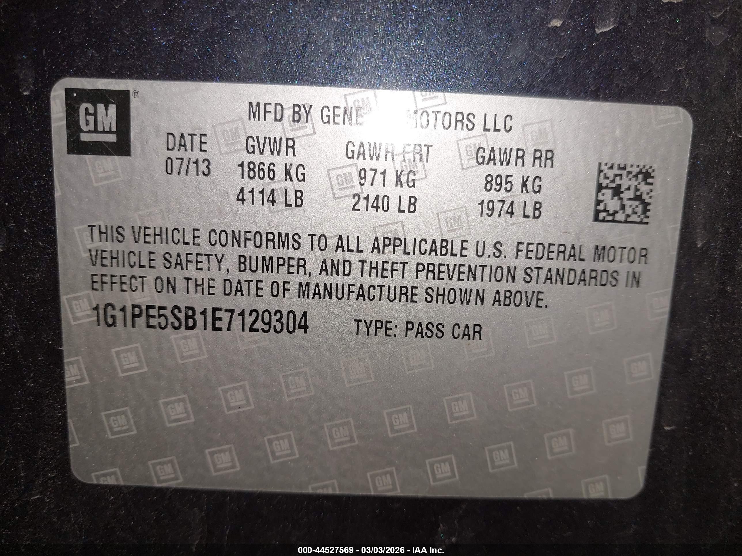 CHEVROLET CRUZE image 9