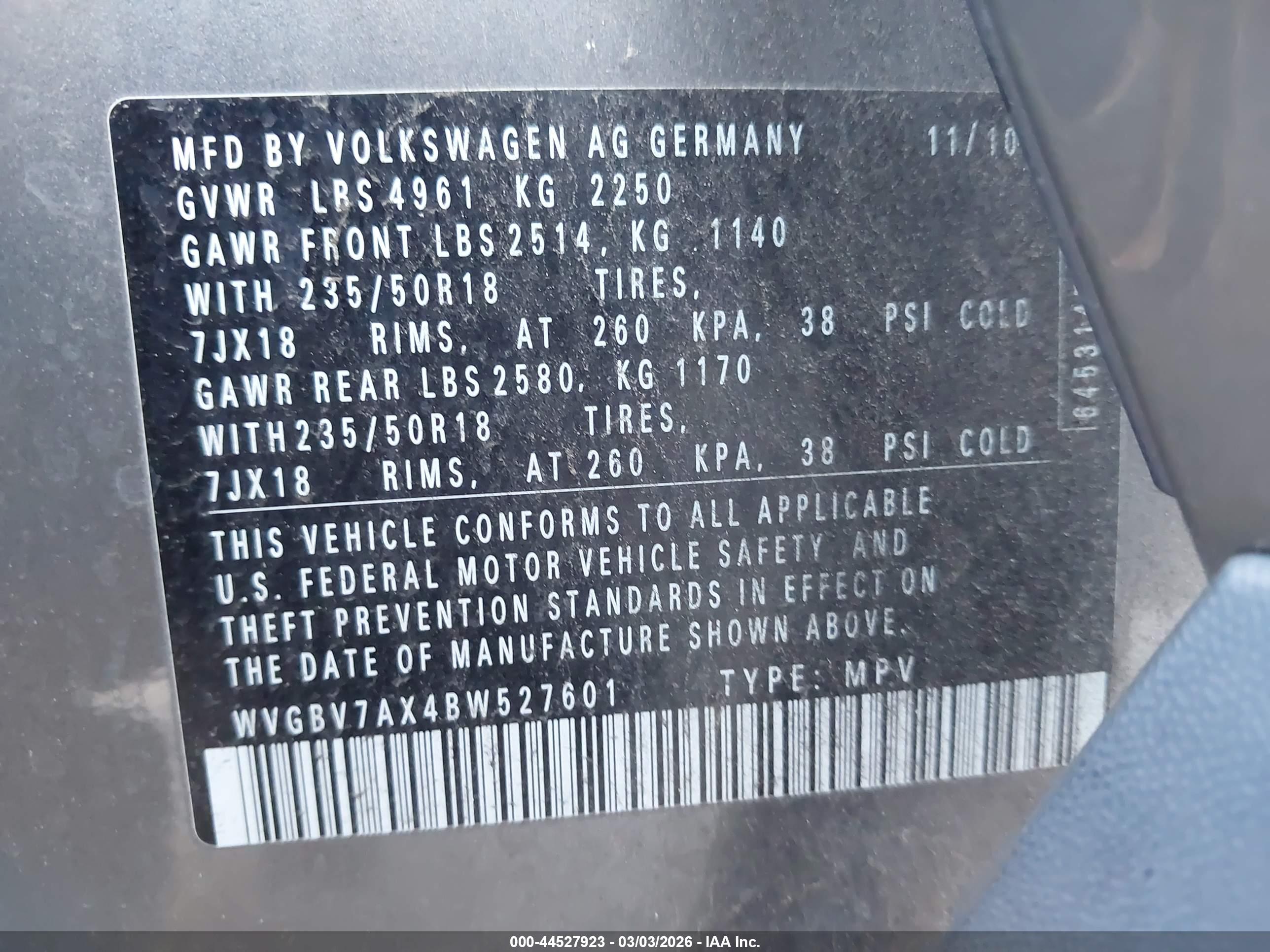 VOLKSWAGEN TIGUAN image 9