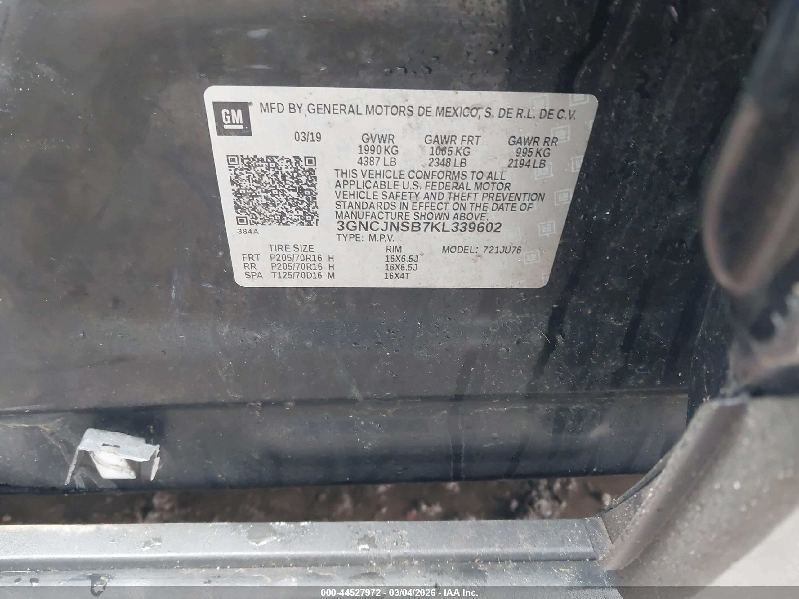 CHEVROLET TRAX image 9