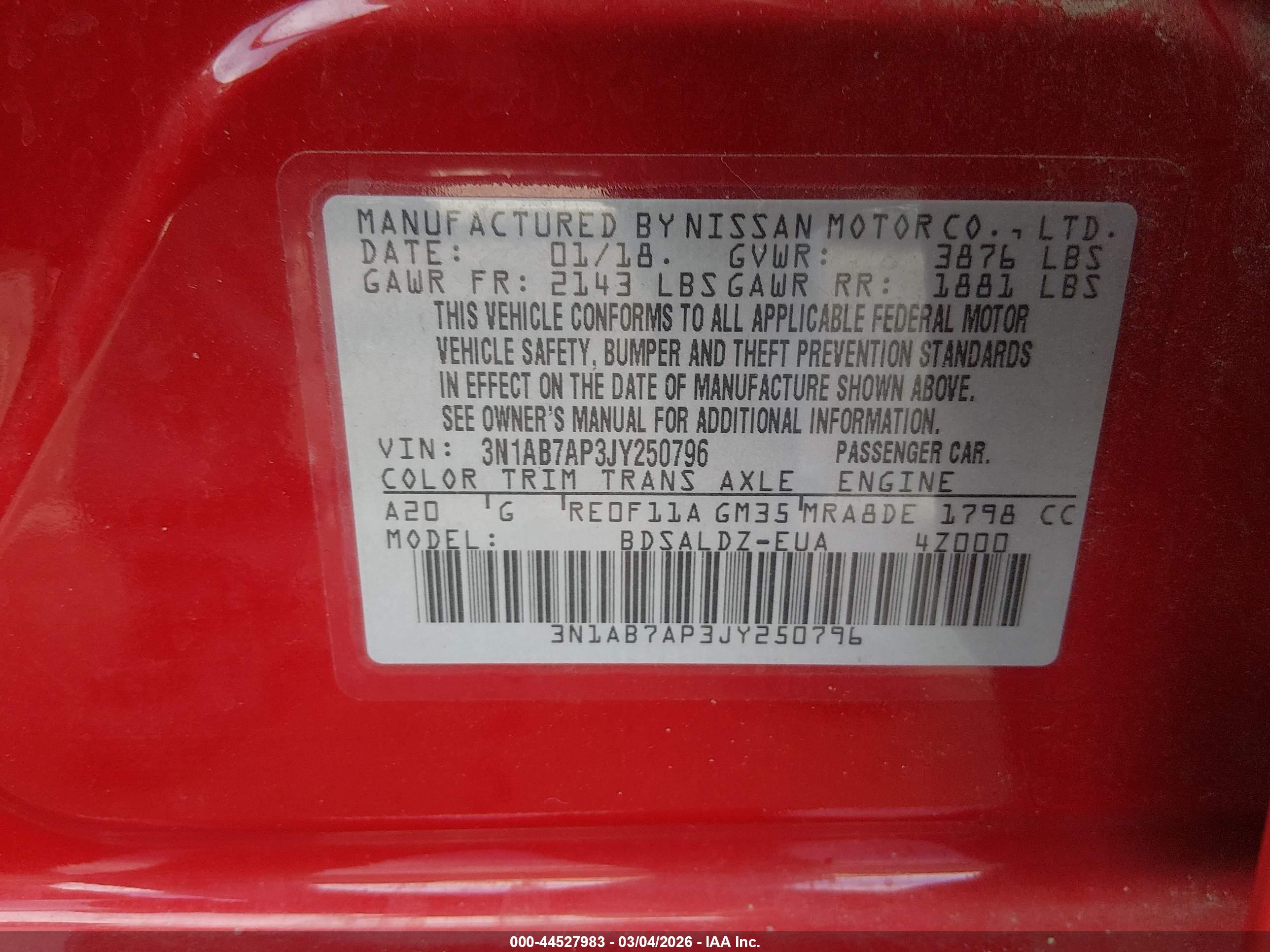 NISSAN SENTRA image 9