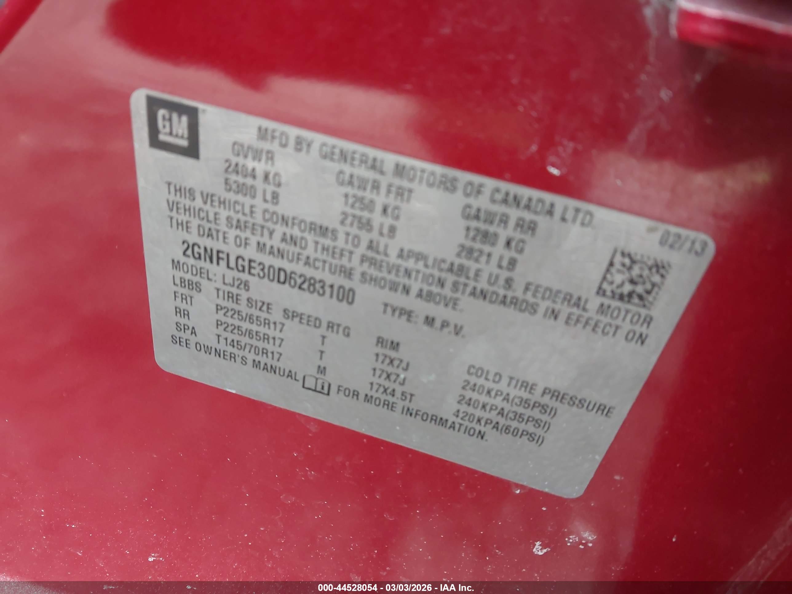 CHEVROLET EQUINOX image 9