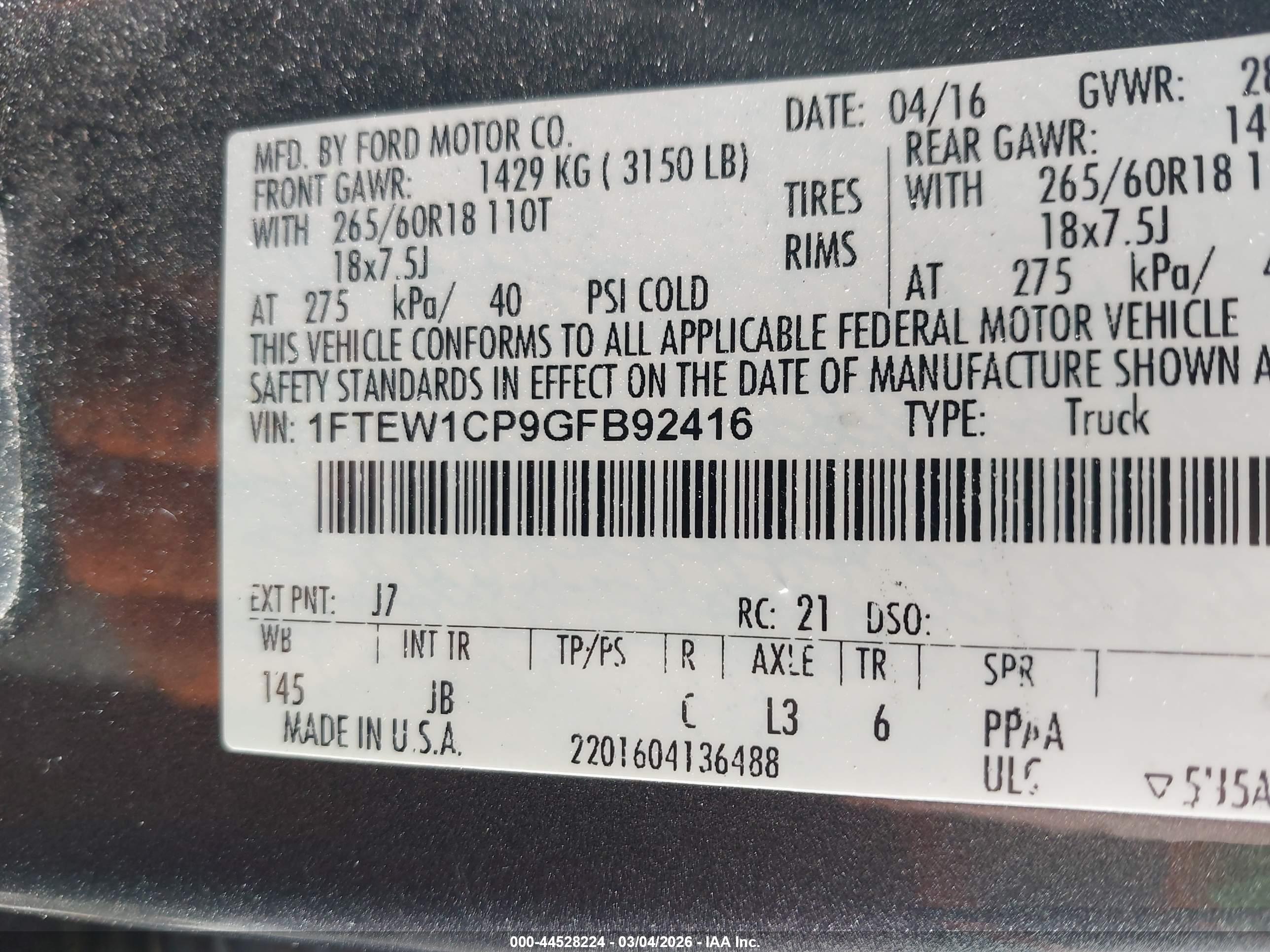 FORD F-150 image 9