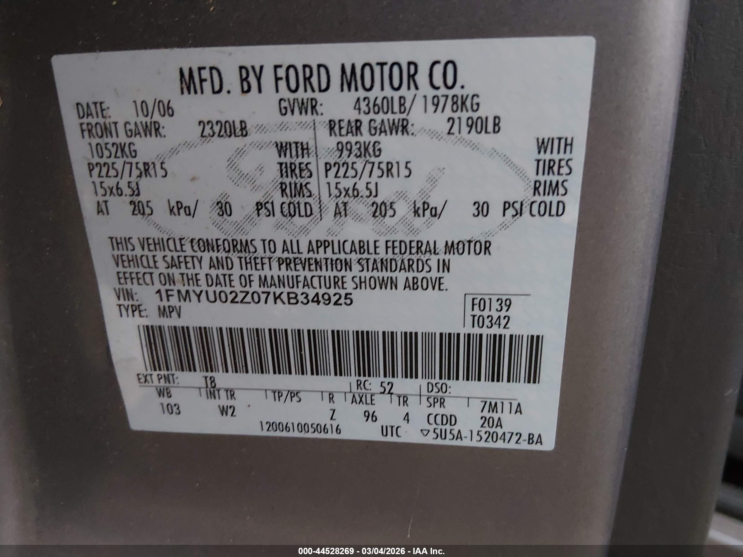 FORD ESCAPE image 9