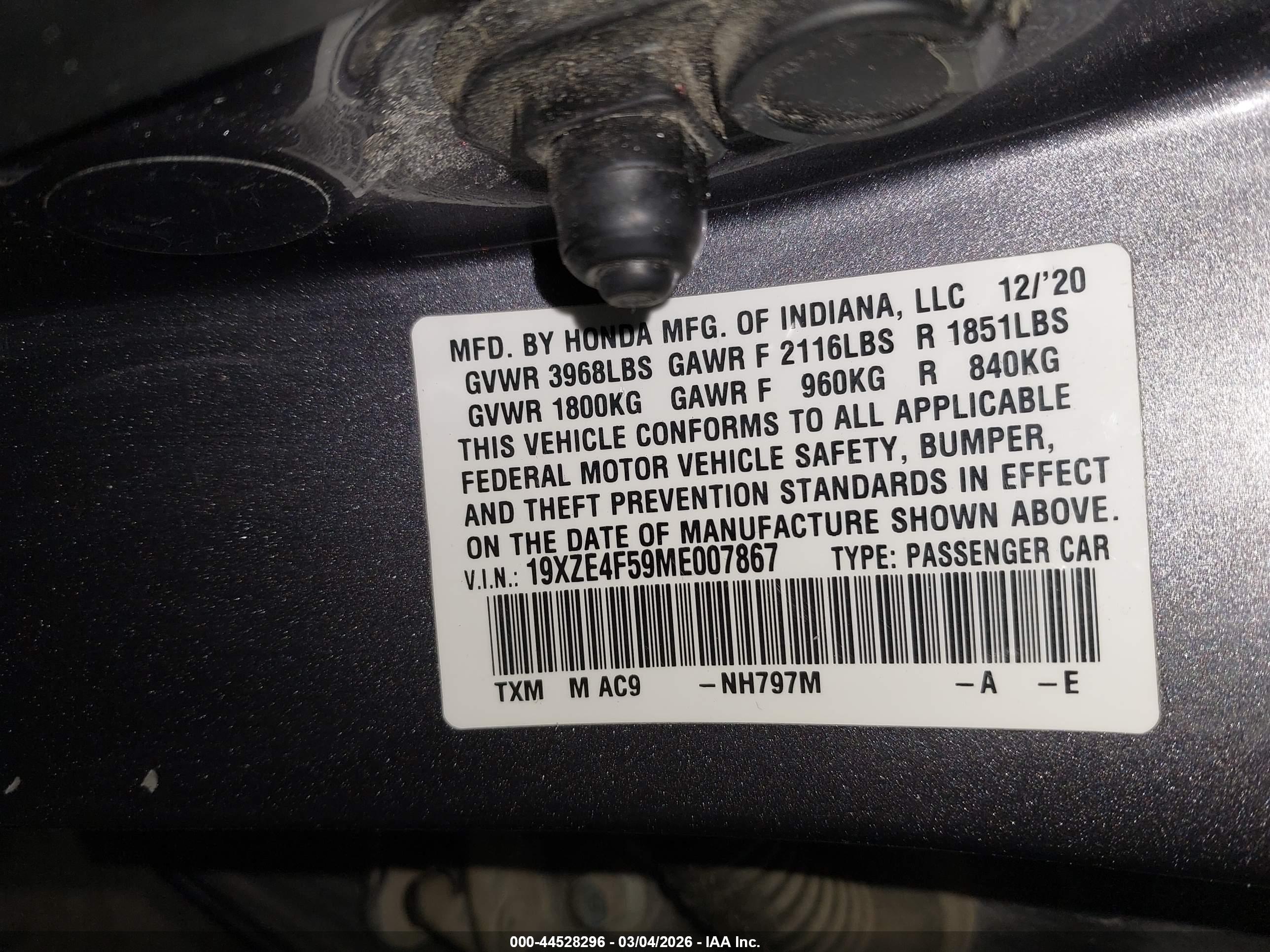 HONDA INSIGHT image 9
