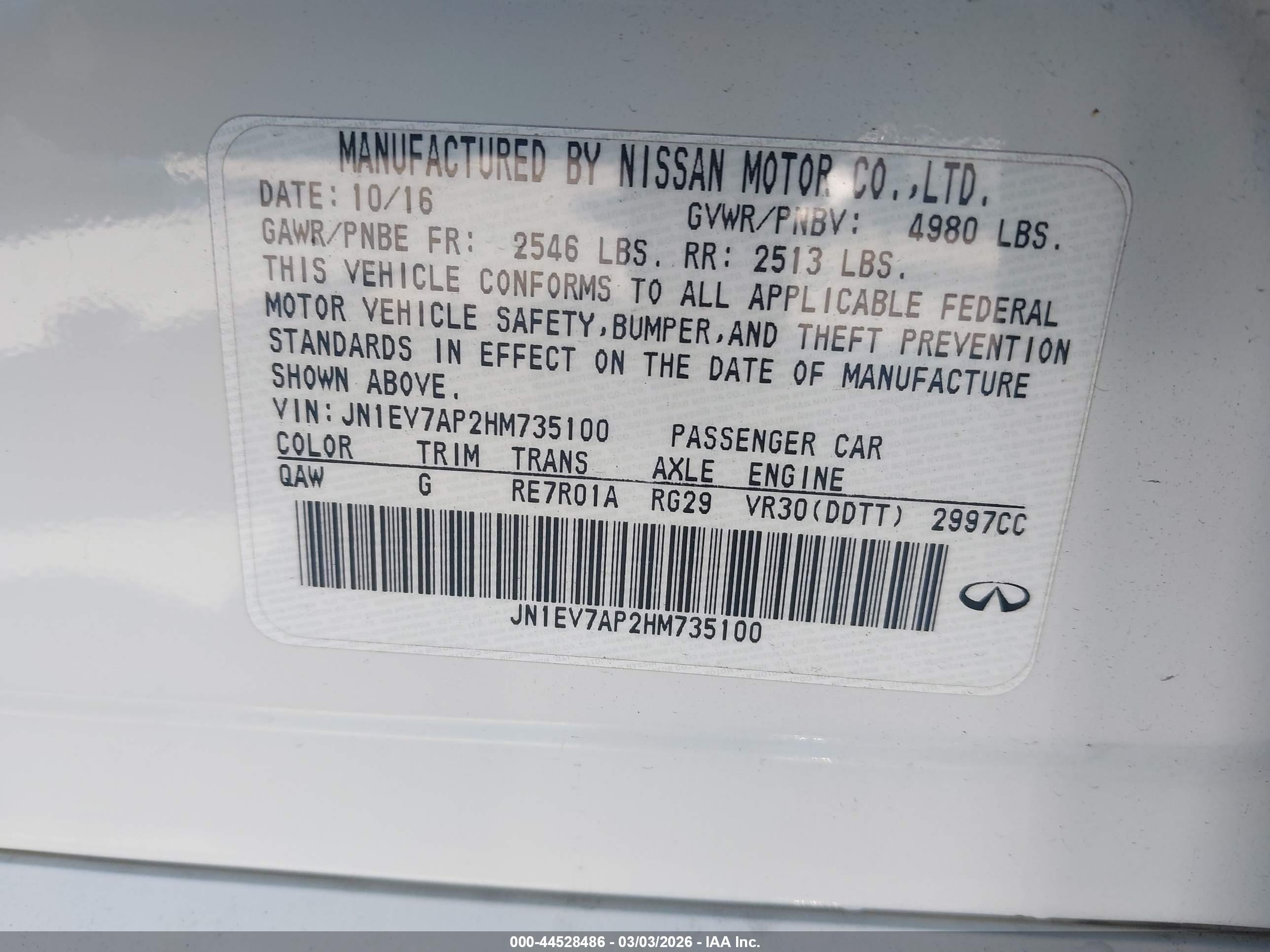 INFINITI Q50 image 9