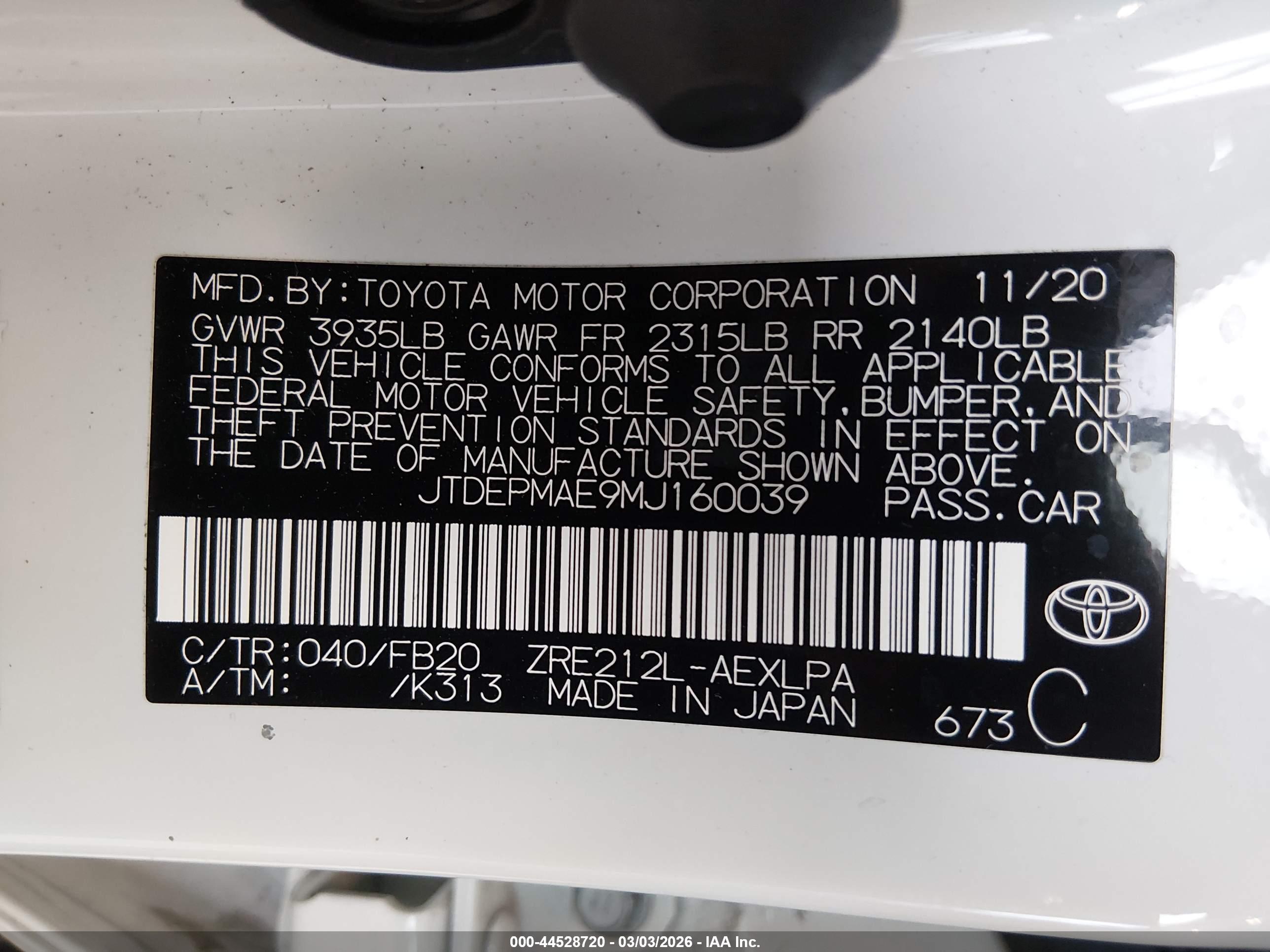 TOYOTA COROLLA image 9