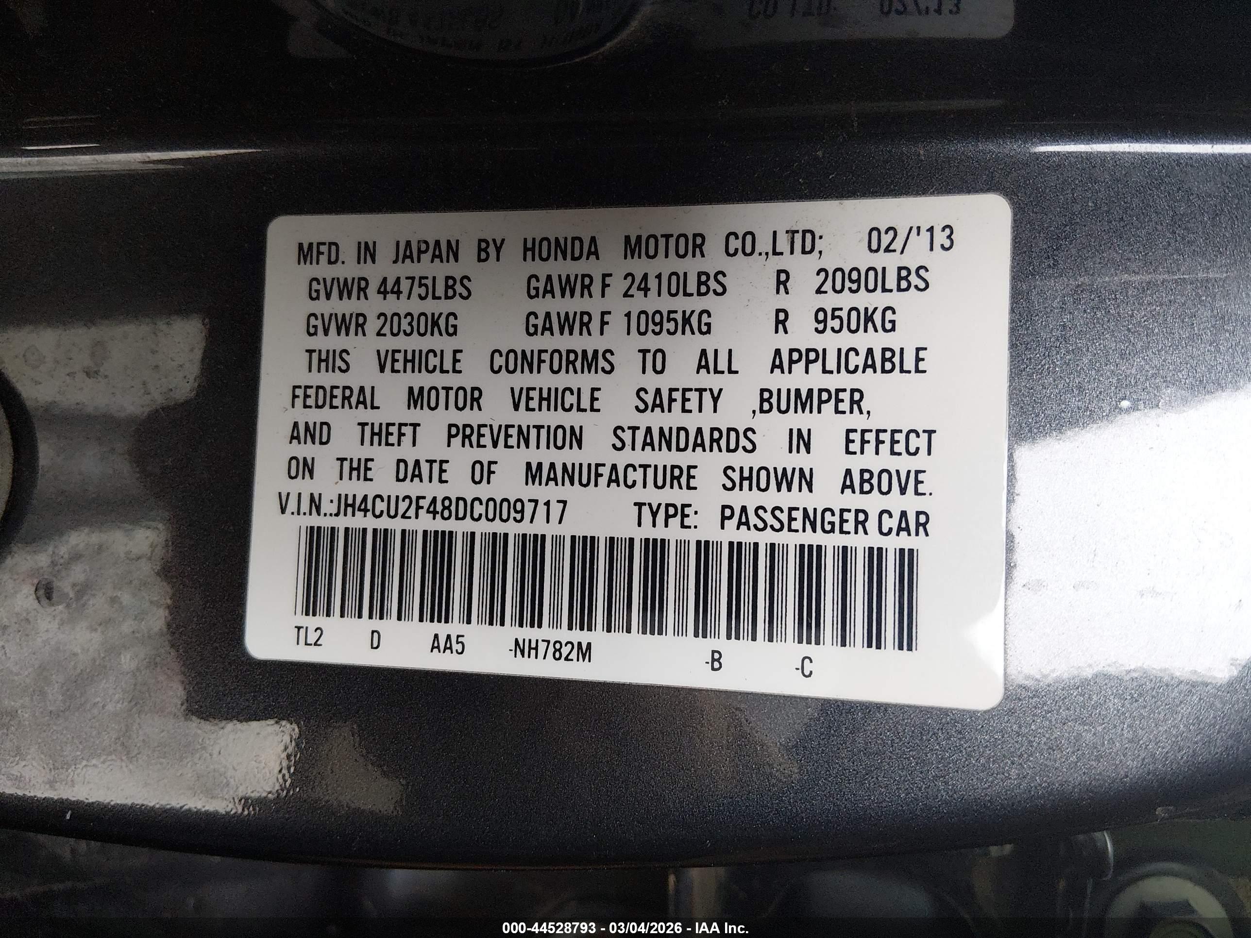 ACURA TSX image 9