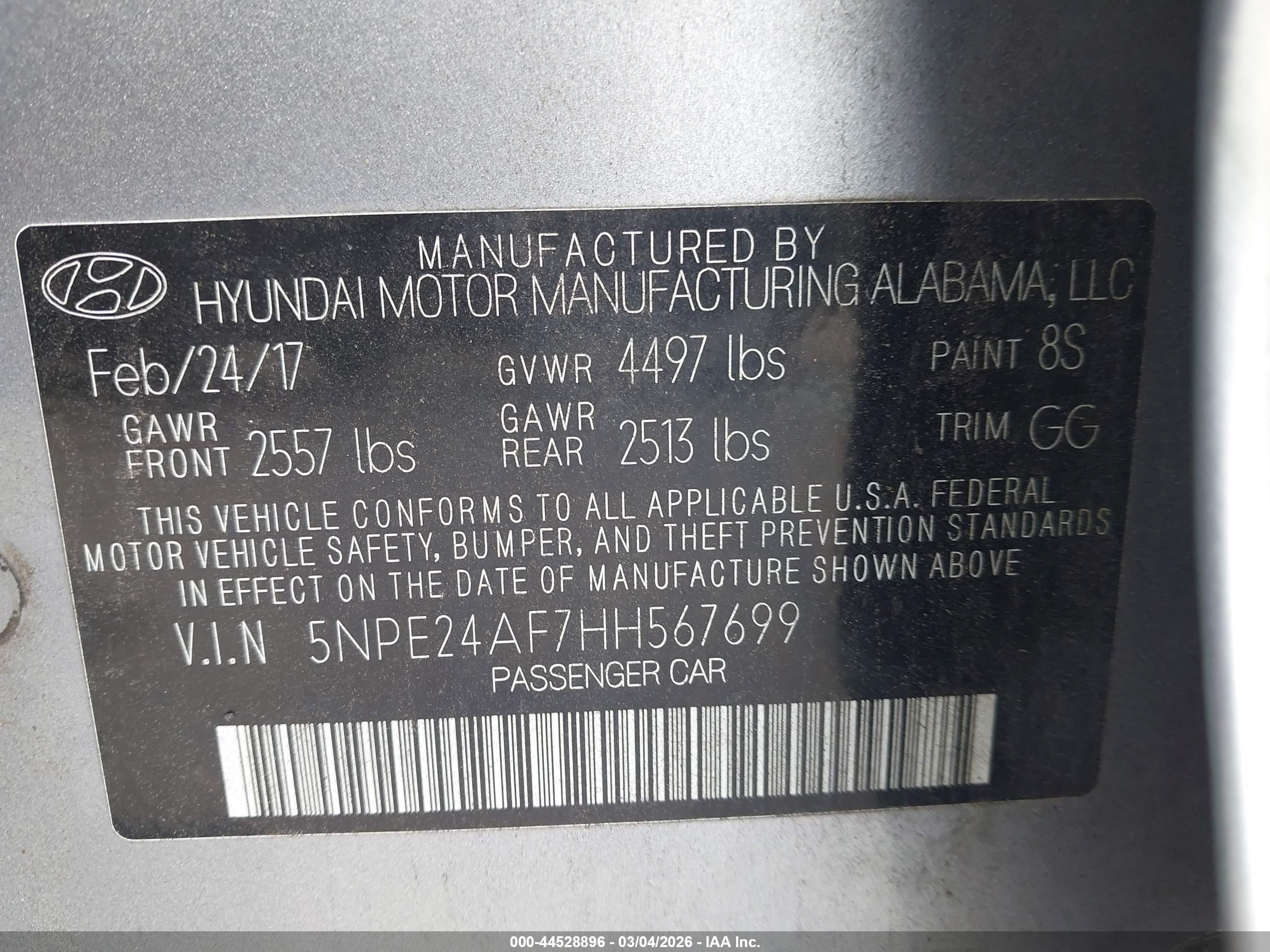HYUNDAI SONATA image 9