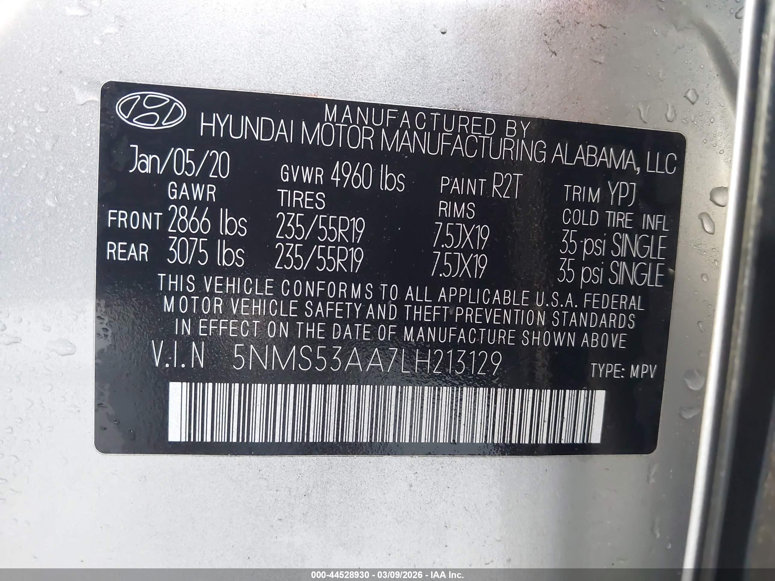 HYUNDAI SANTA image 9