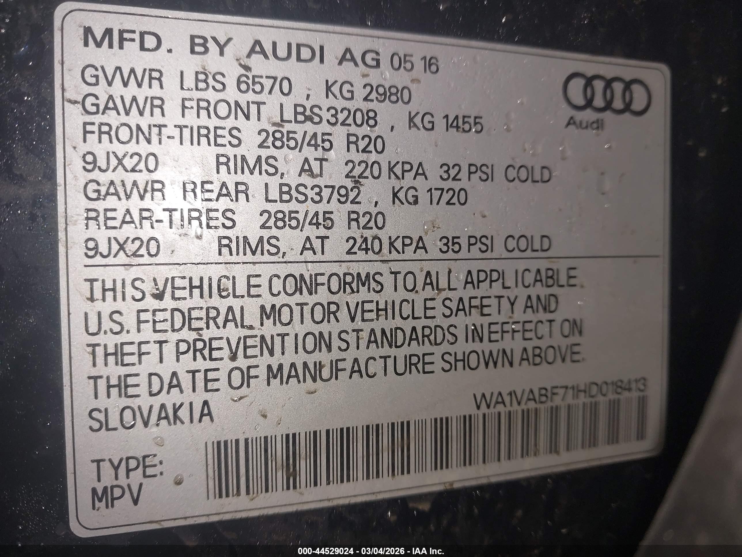 AUDI Q7 image 9