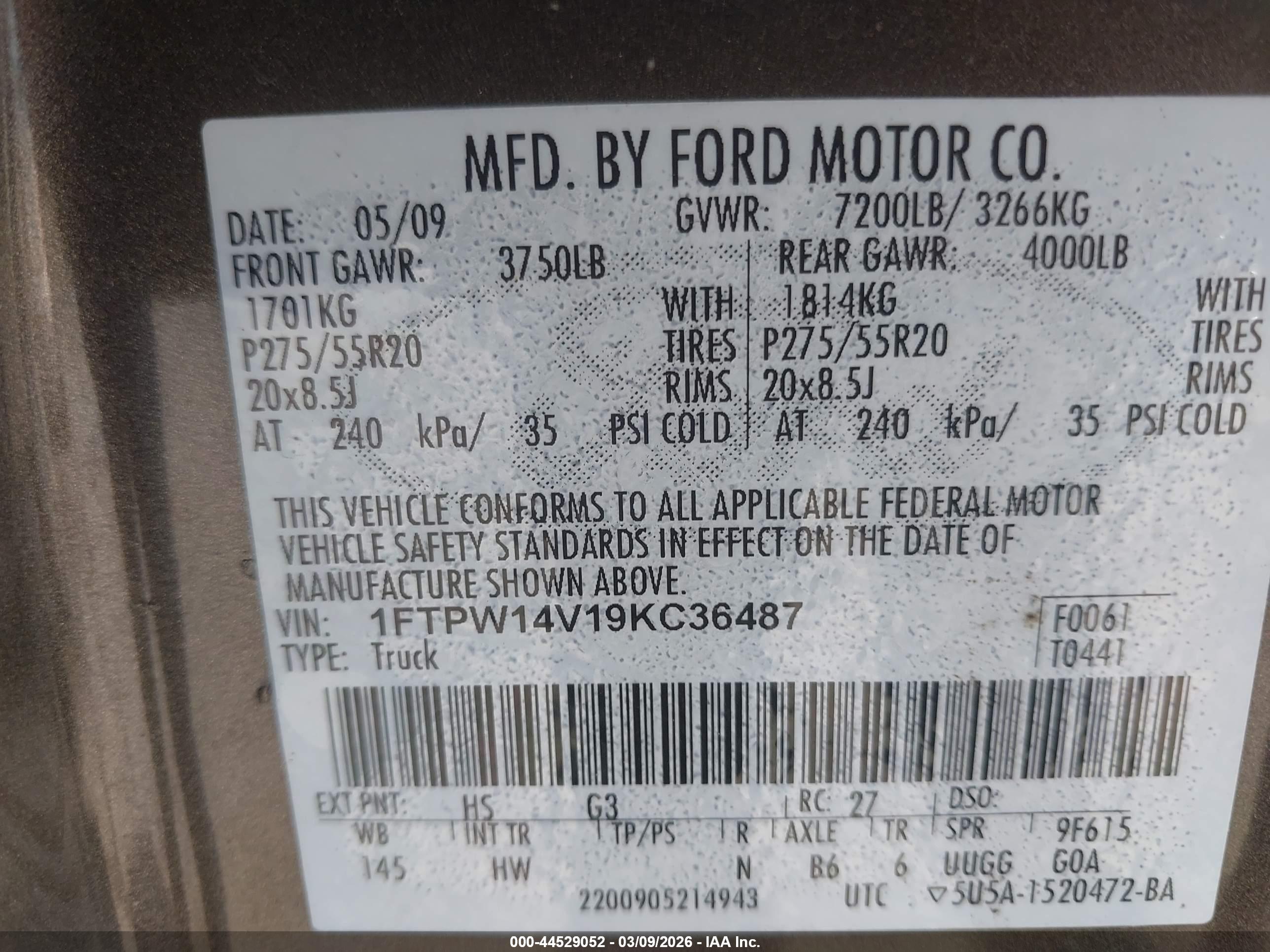 FORD F-150 image 9