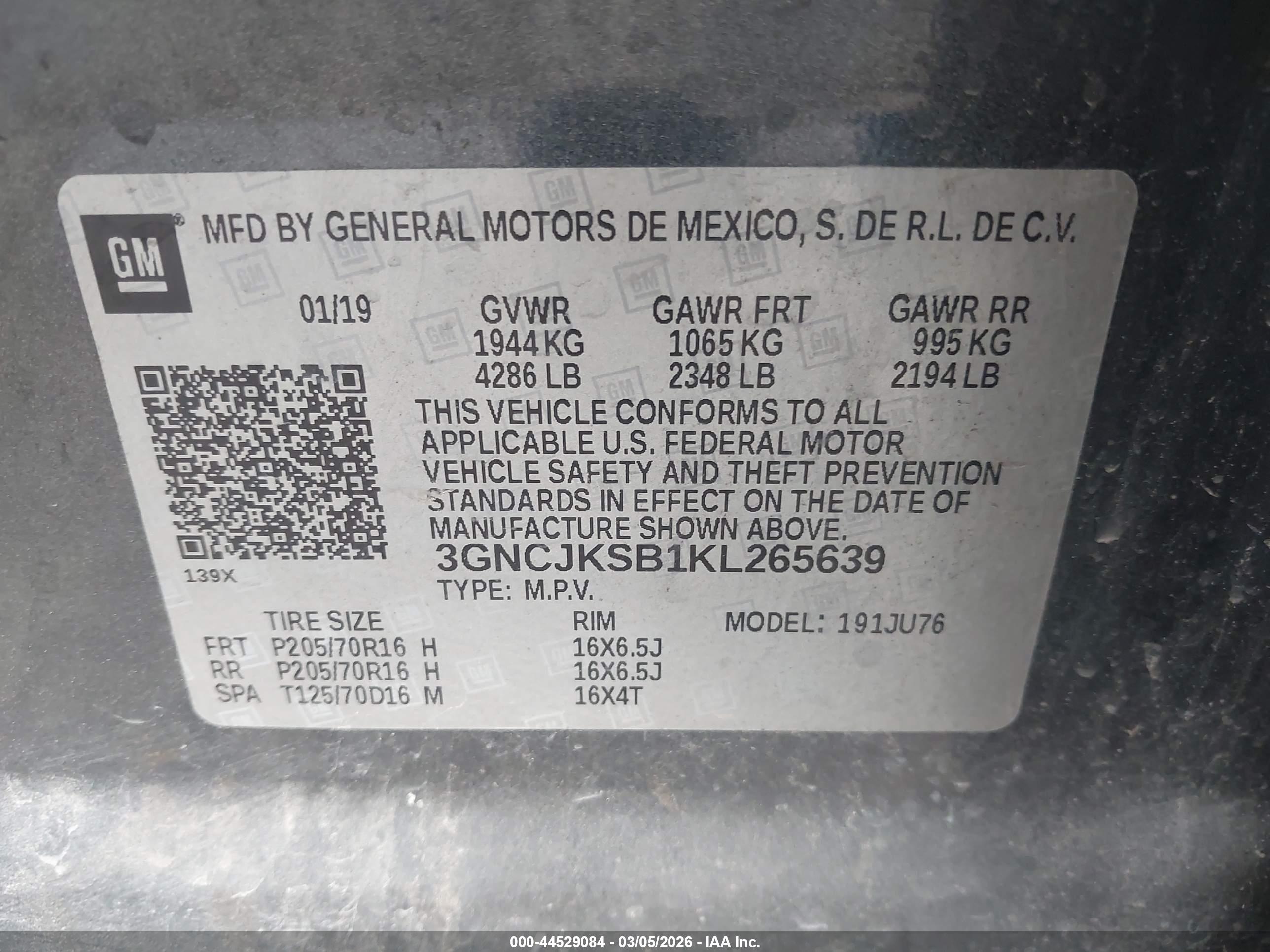 CHEVROLET TRAX image 9
