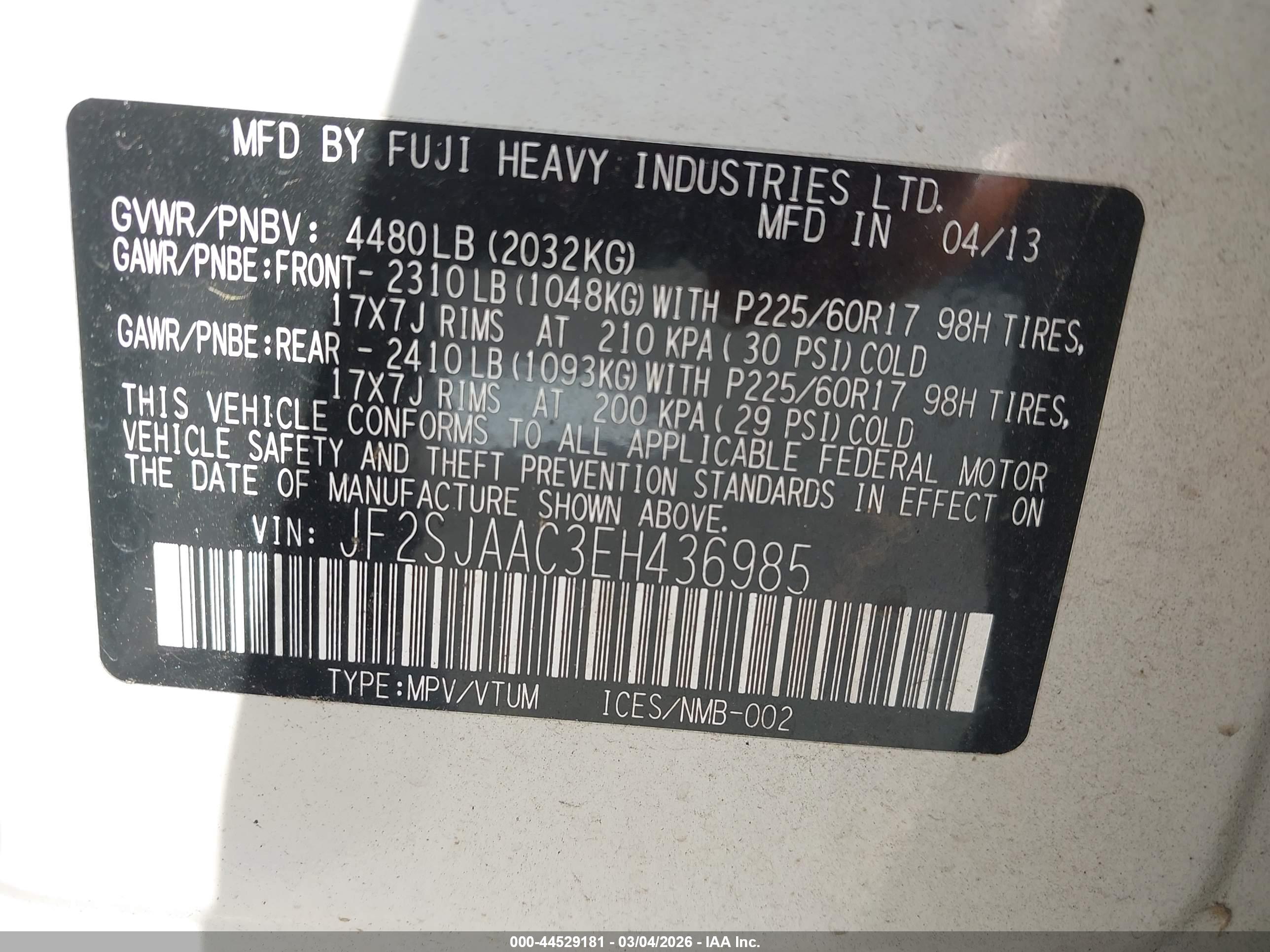 SUBARU FORESTER image 9