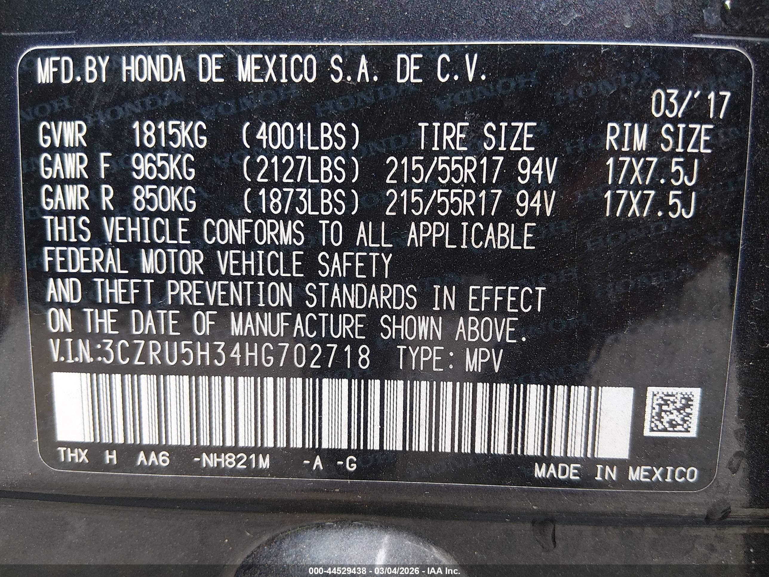 HONDA HR-V image 9