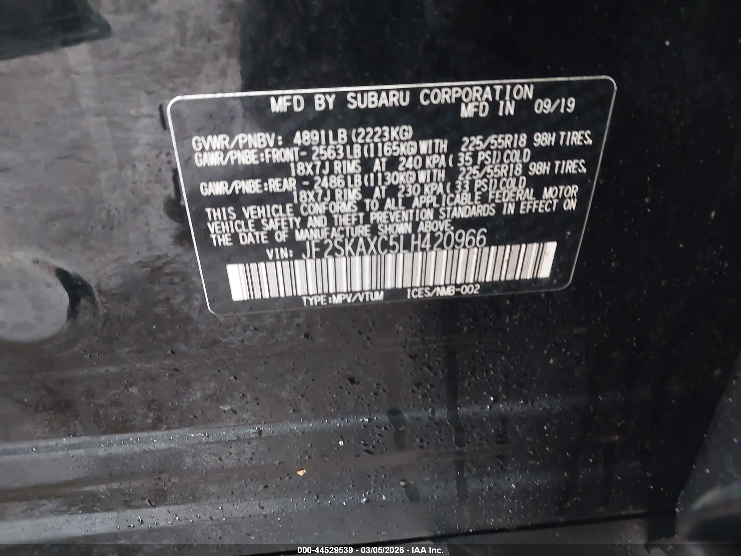 SUBARU FORESTER image 9
