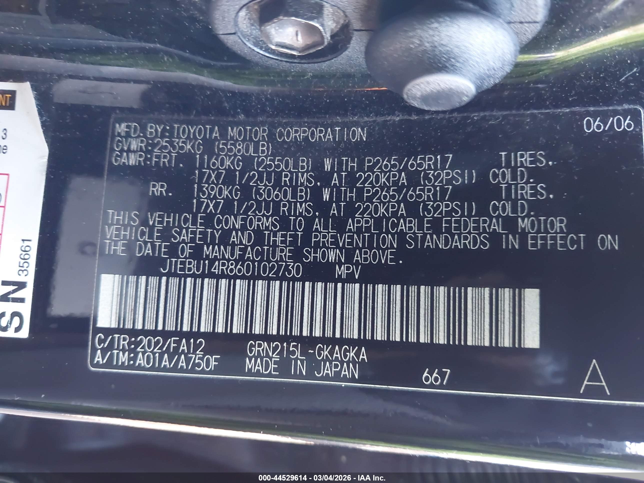 TOYOTA 4RUNNER image 9