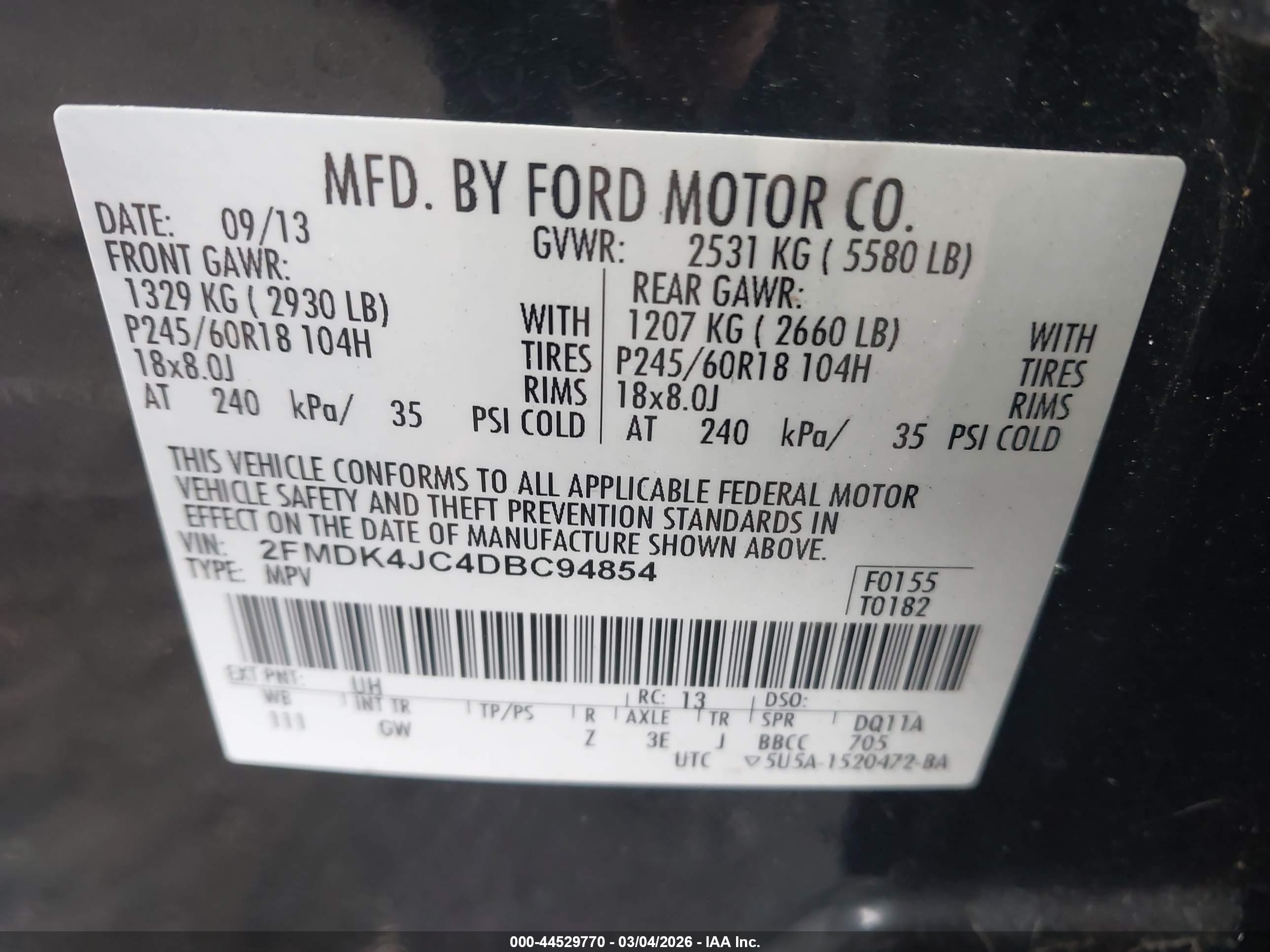 FORD EDGE image 9