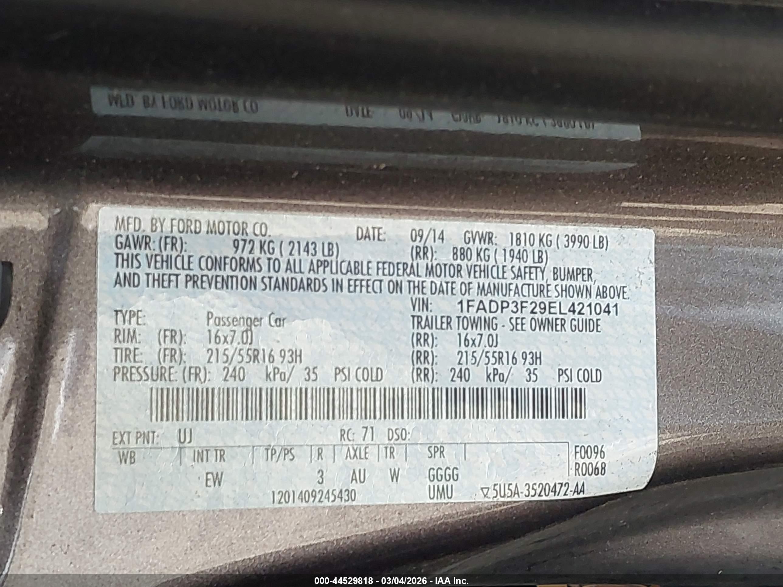 FORD FOCUS image 9