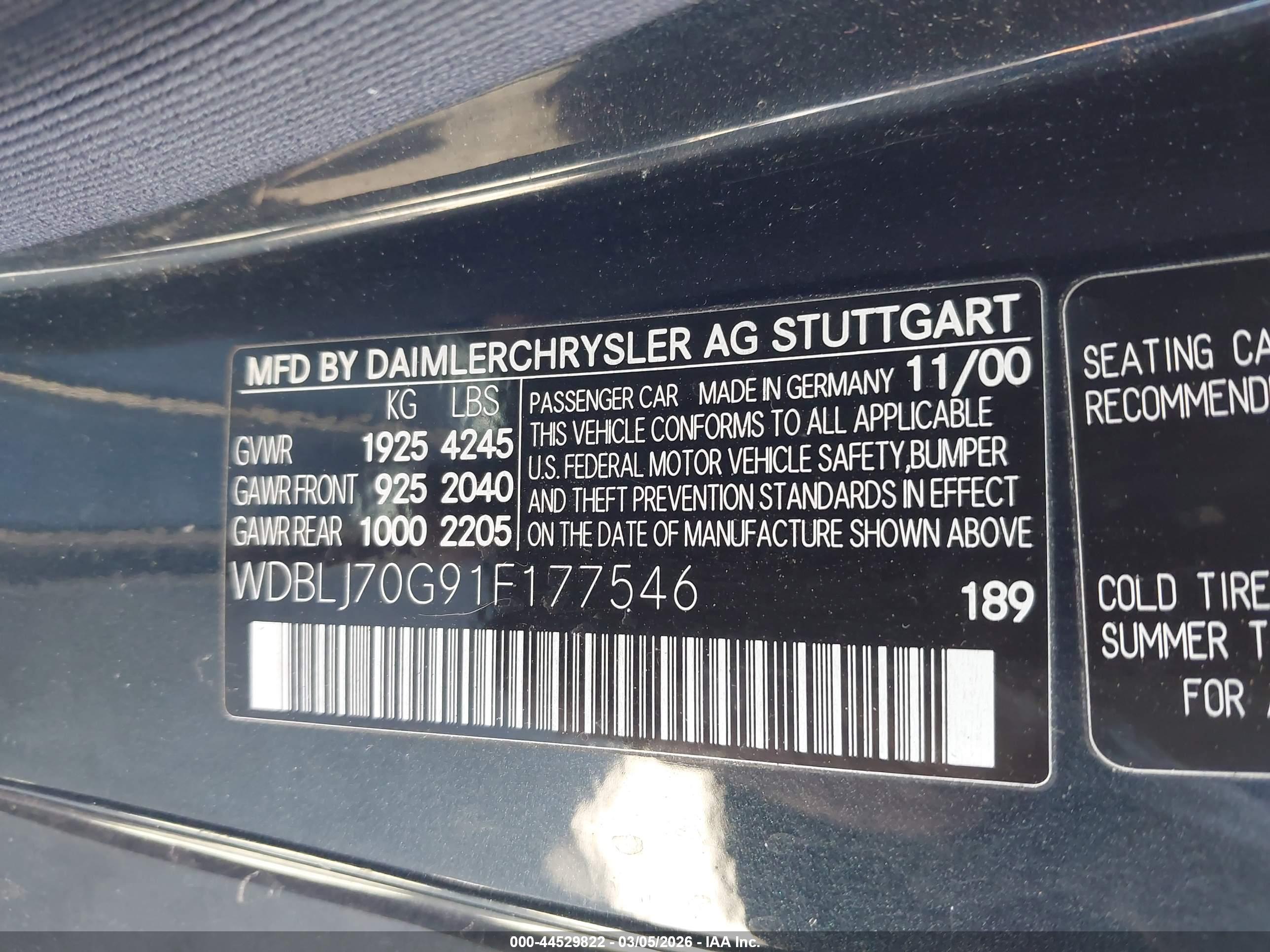 MERCEDES-BENZ CLK image 9