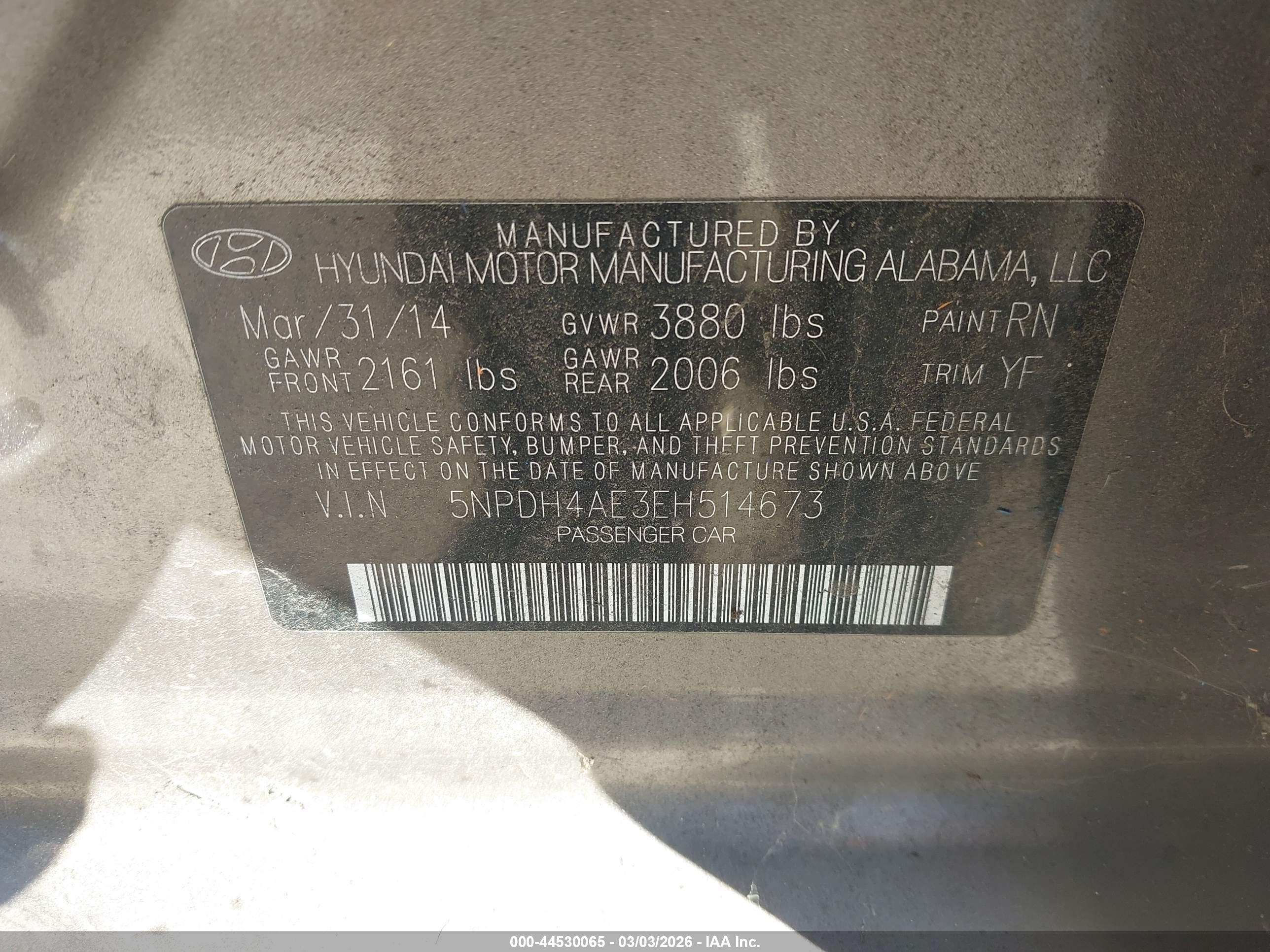 HYUNDAI ELANTRA image 9