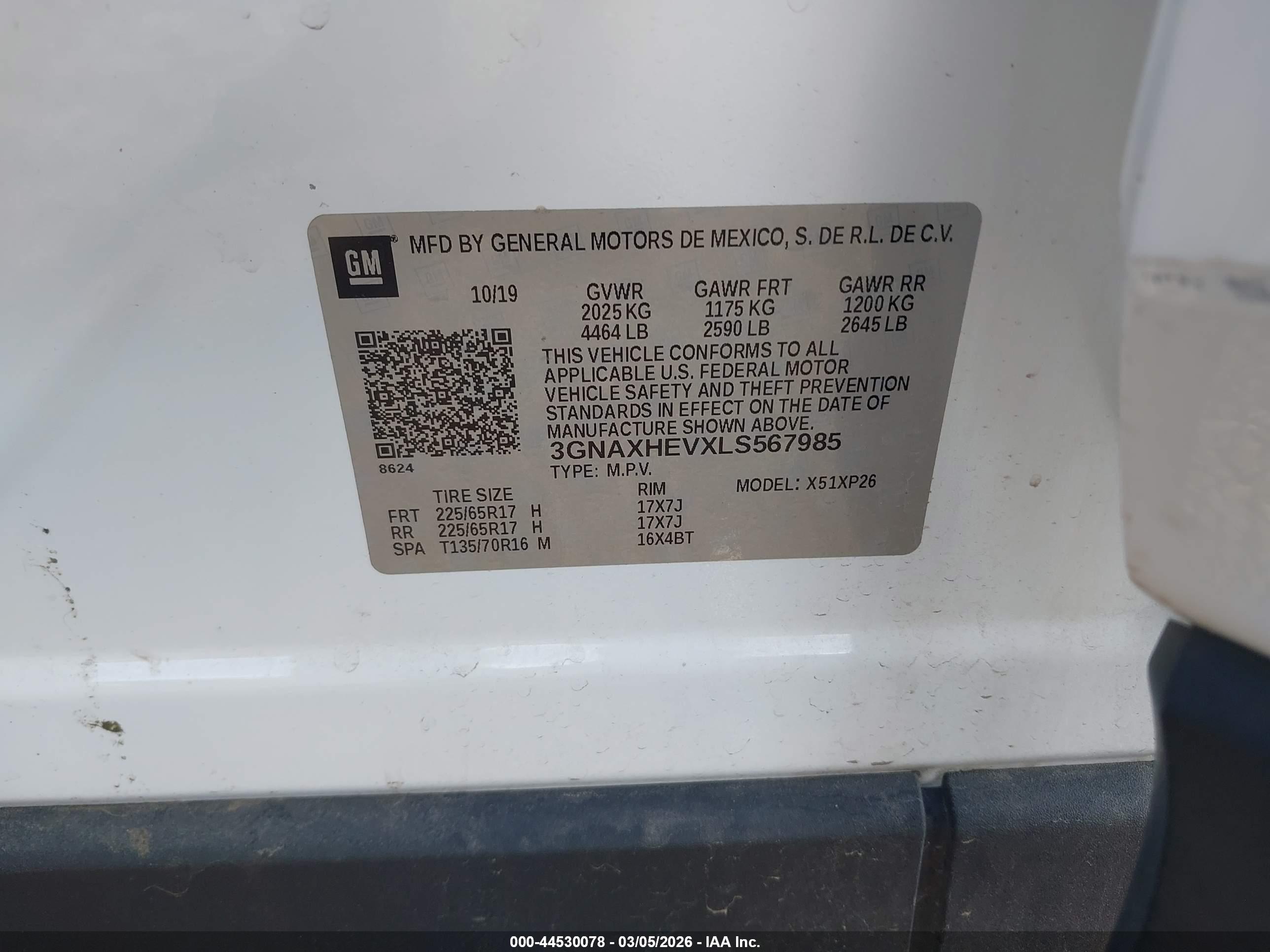 CHEVROLET EQUINOX image 9
