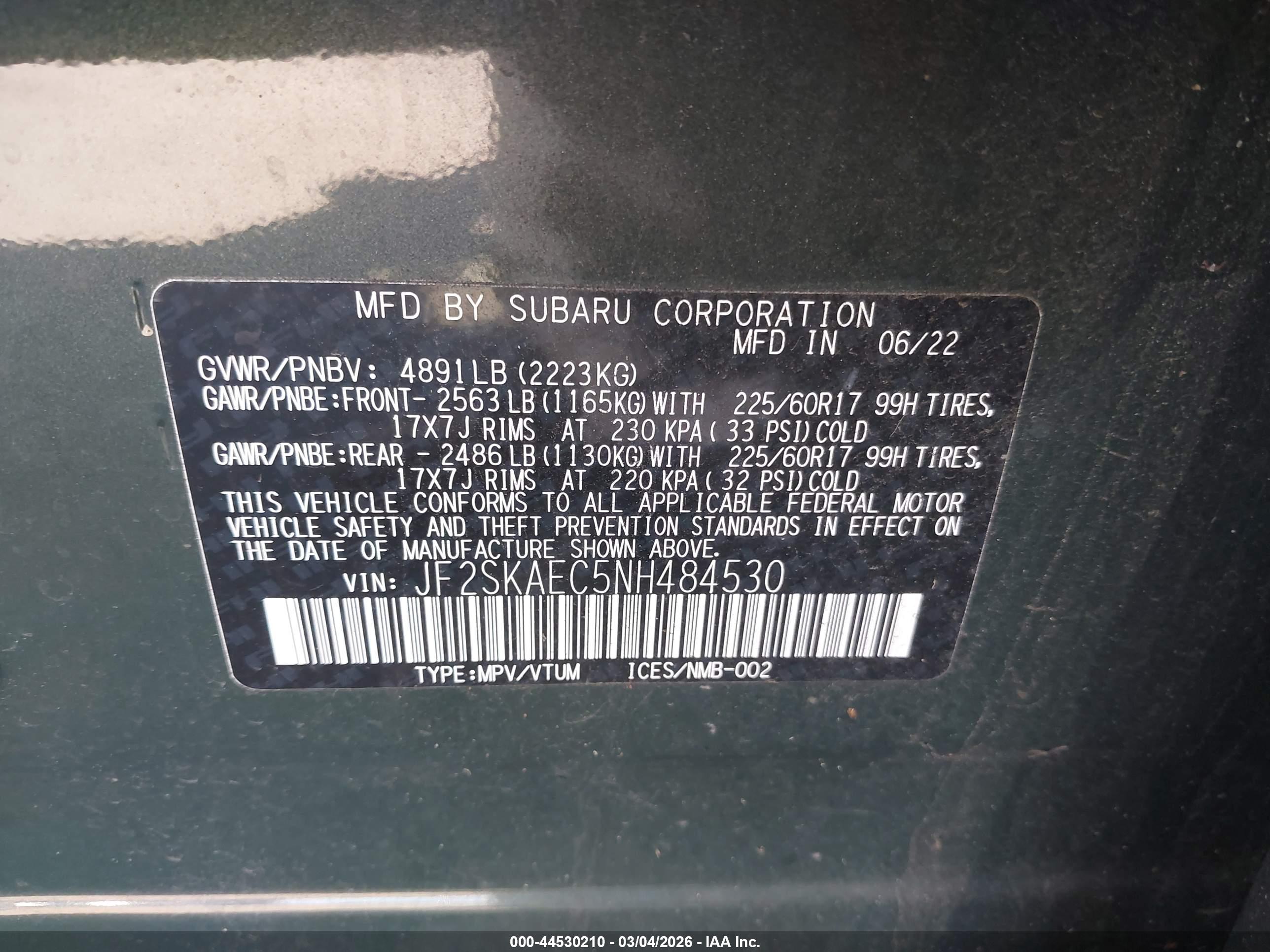 SUBARU FORESTER image 9