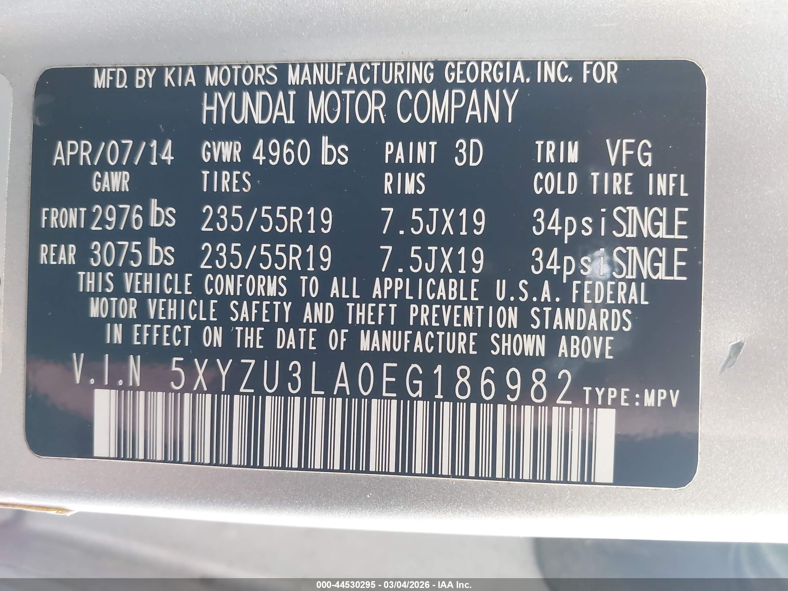 HYUNDAI SANTA image 9
