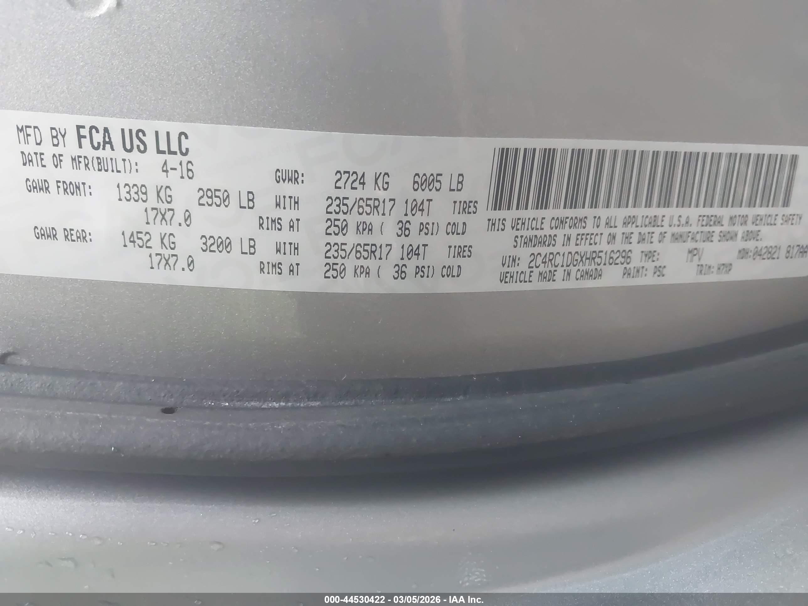 CHRYSLER PACIFICA image 9