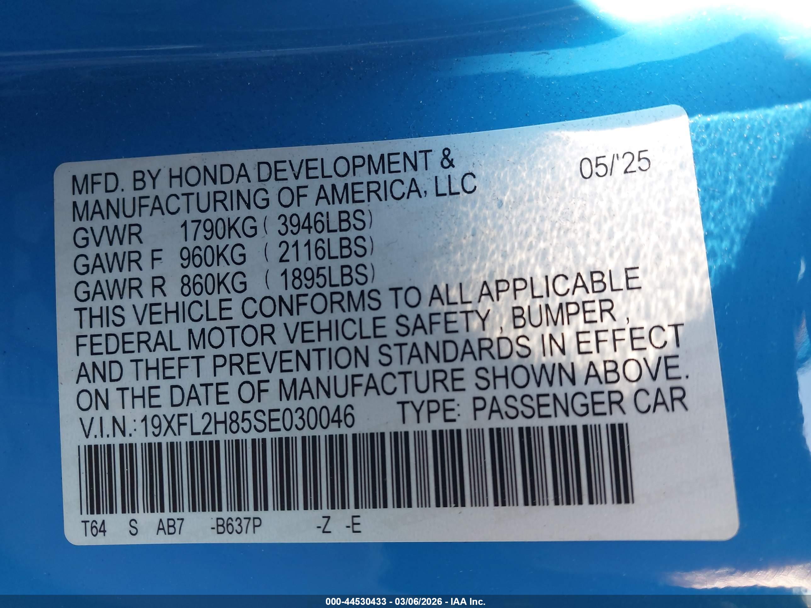 HONDA CIVIC image 9
