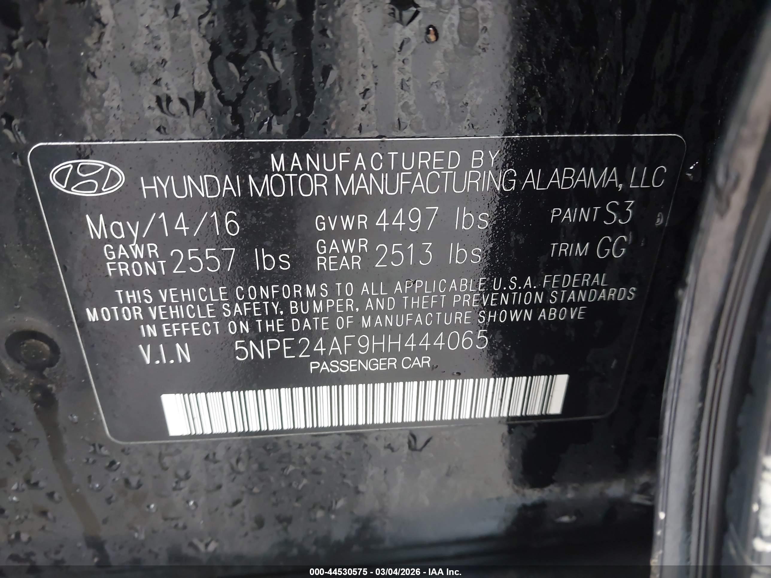 HYUNDAI SONATA image 9