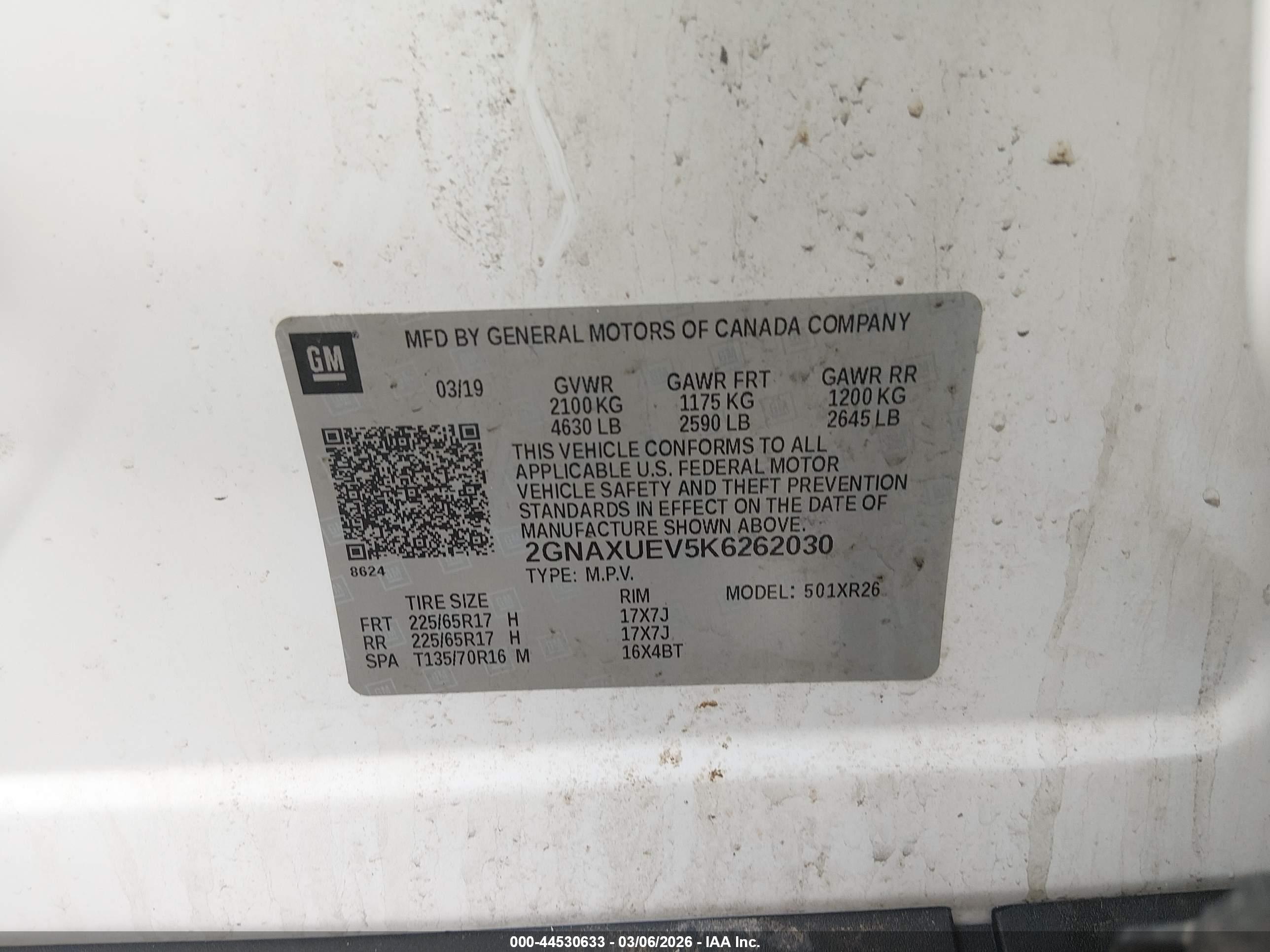 CHEVROLET EQUINOX image 9