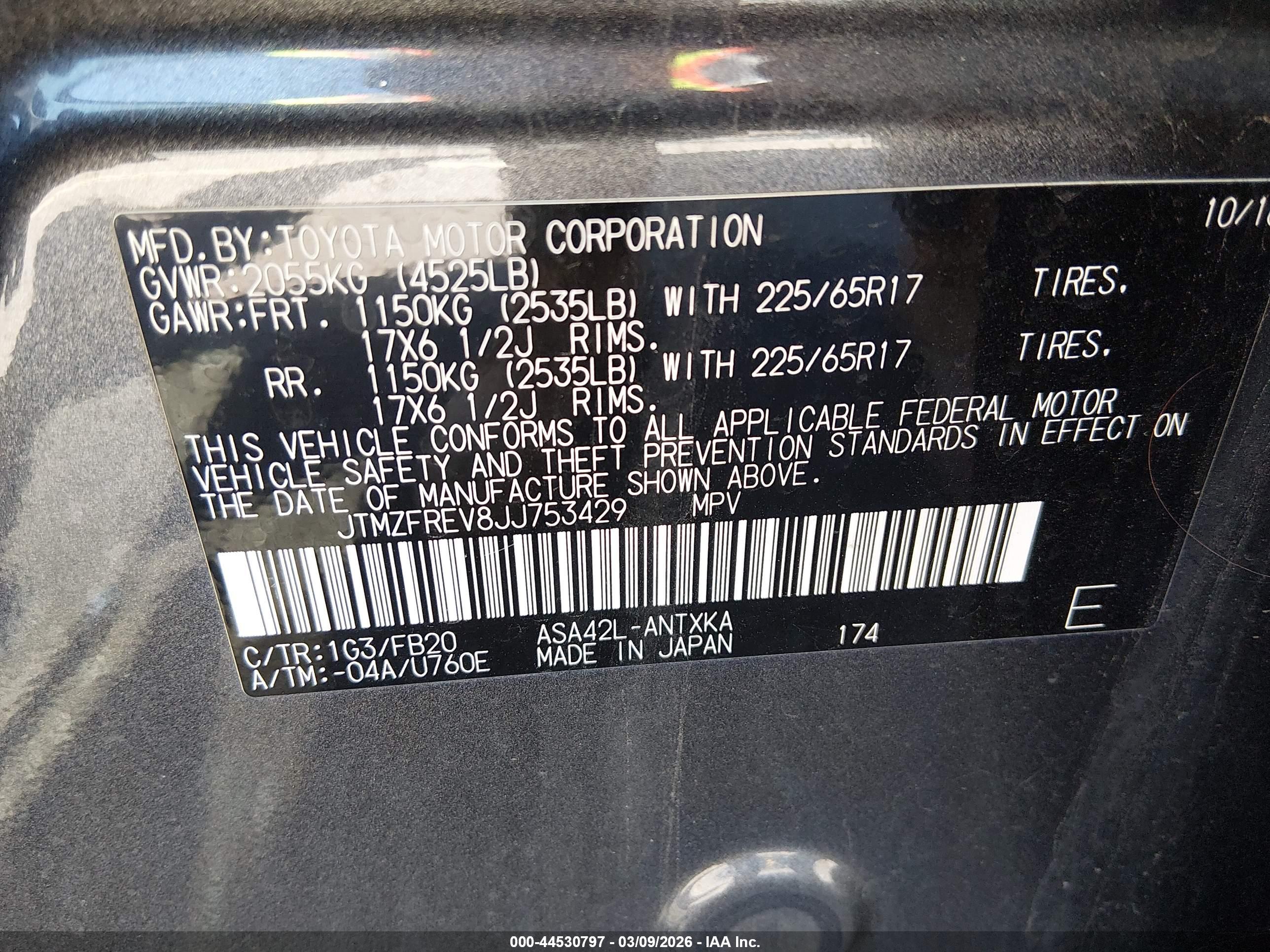 TOYOTA RAV4 image 9