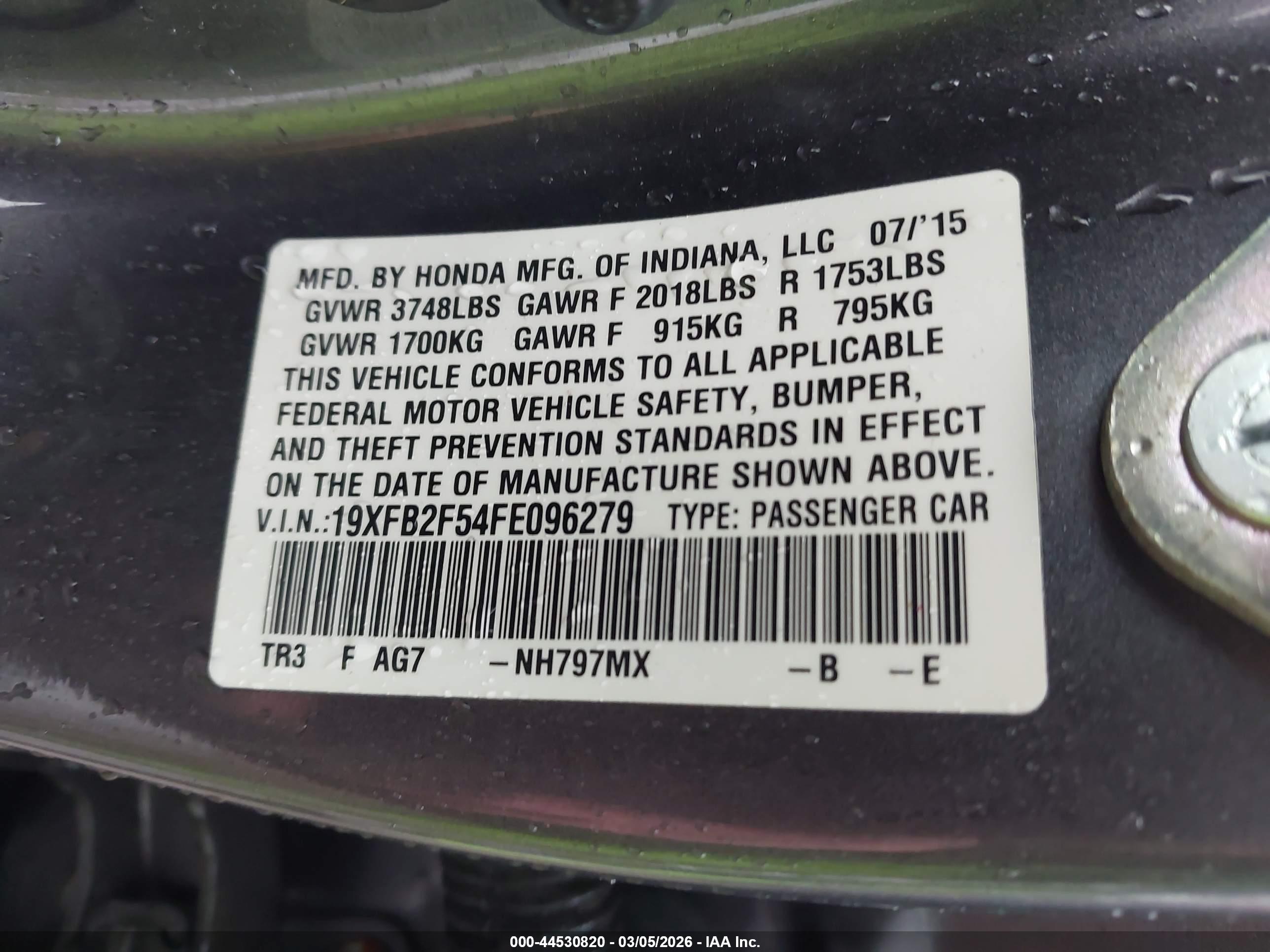 HONDA CIVIC image 9