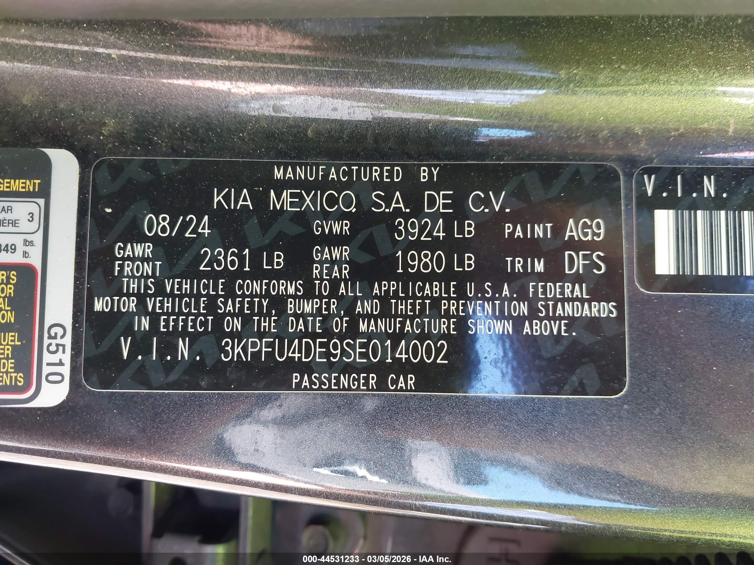 KIA K4 image 9