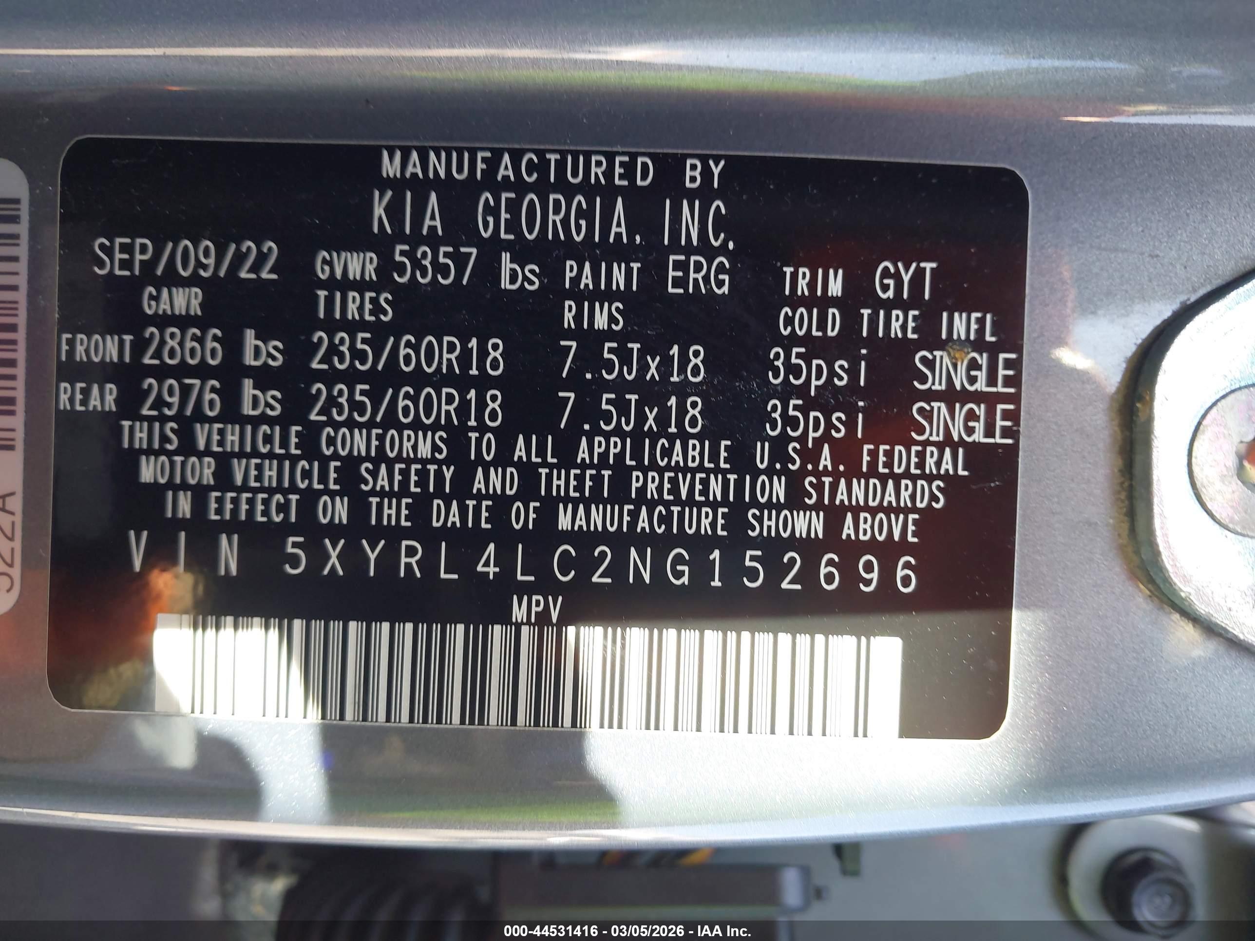 KIA SORENTO image 9