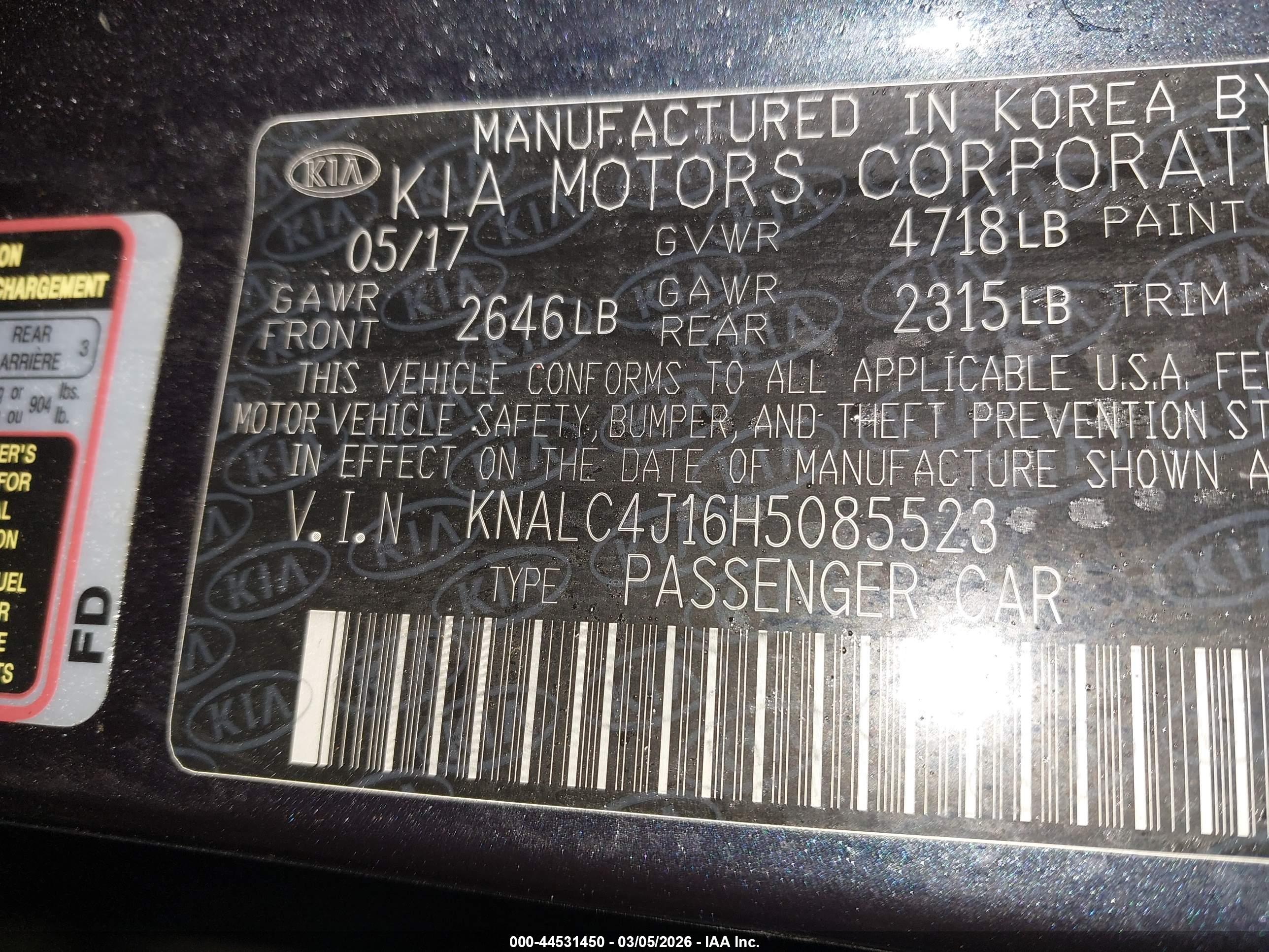 KIA CADENZA image 9