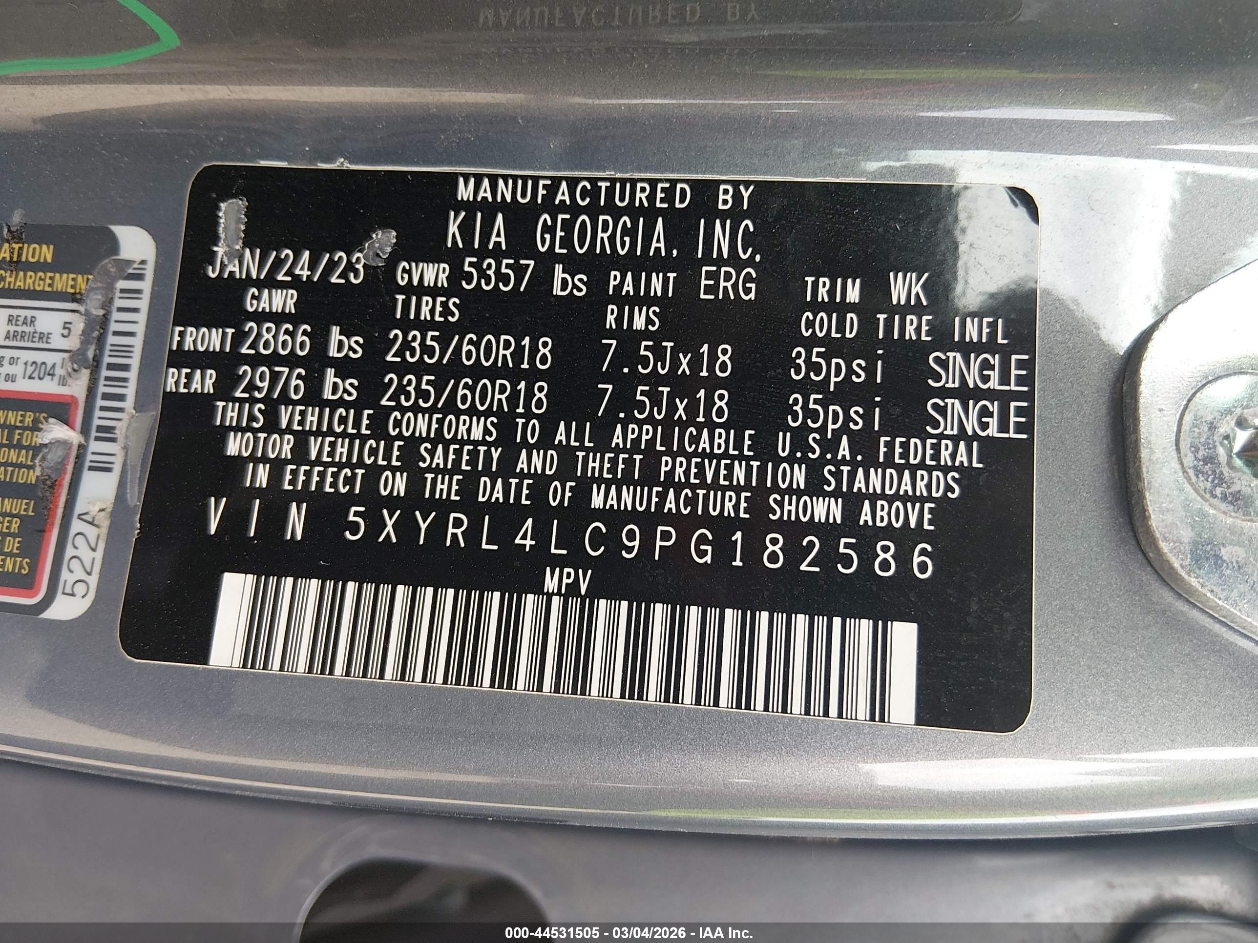 KIA SORENTO image 9
