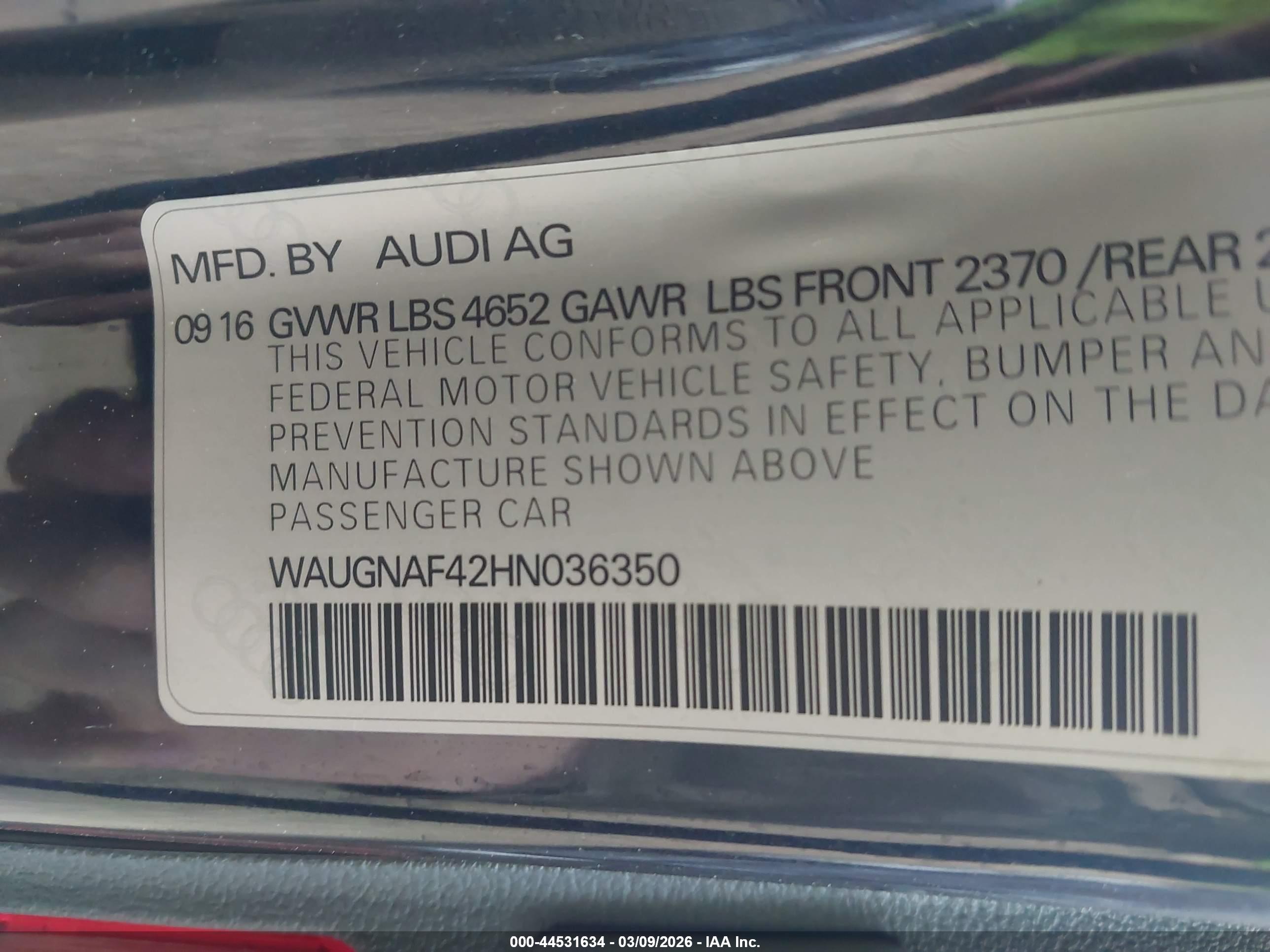 AUDI A4 image 9