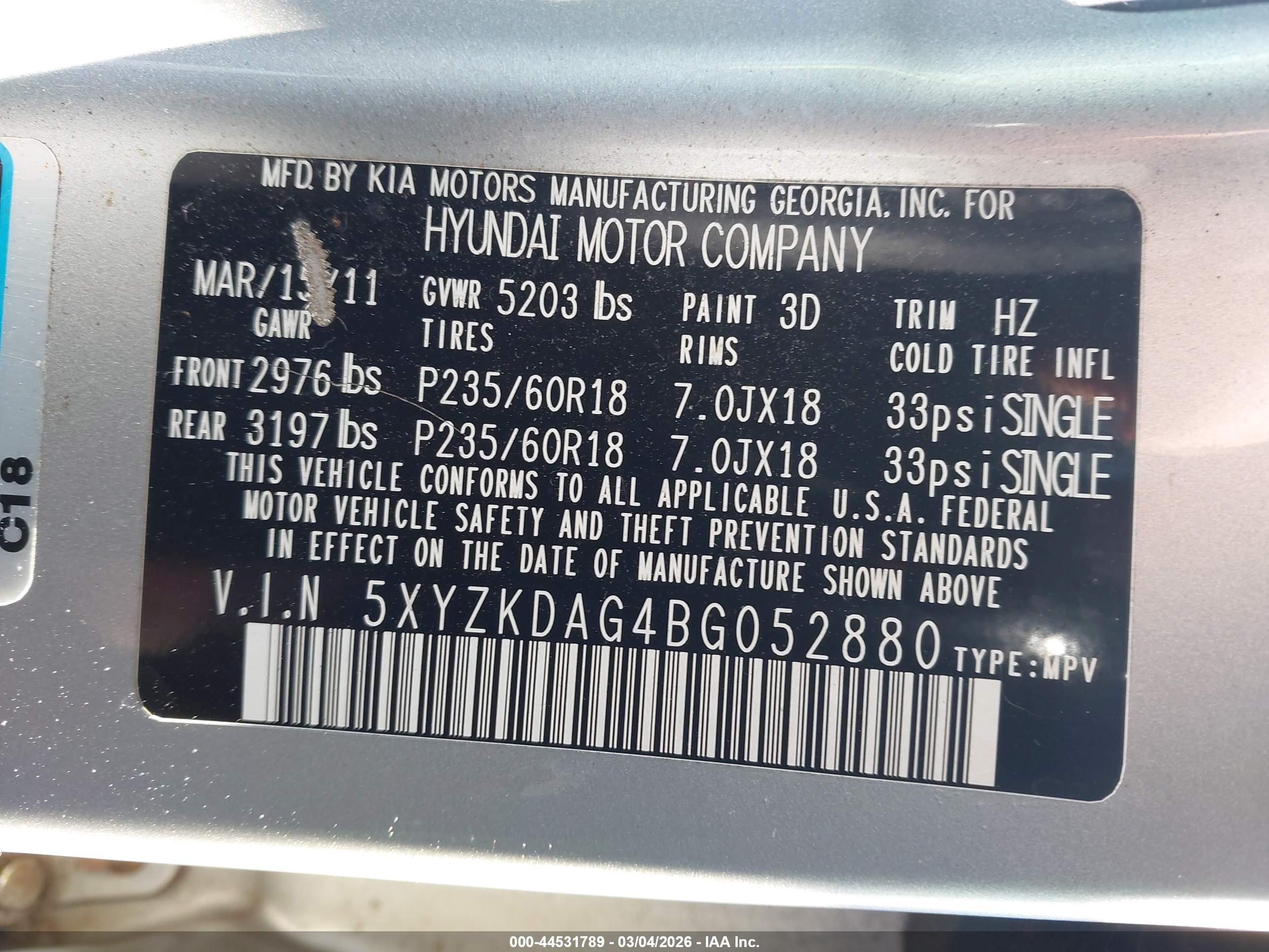 HYUNDAI SANTA image 9