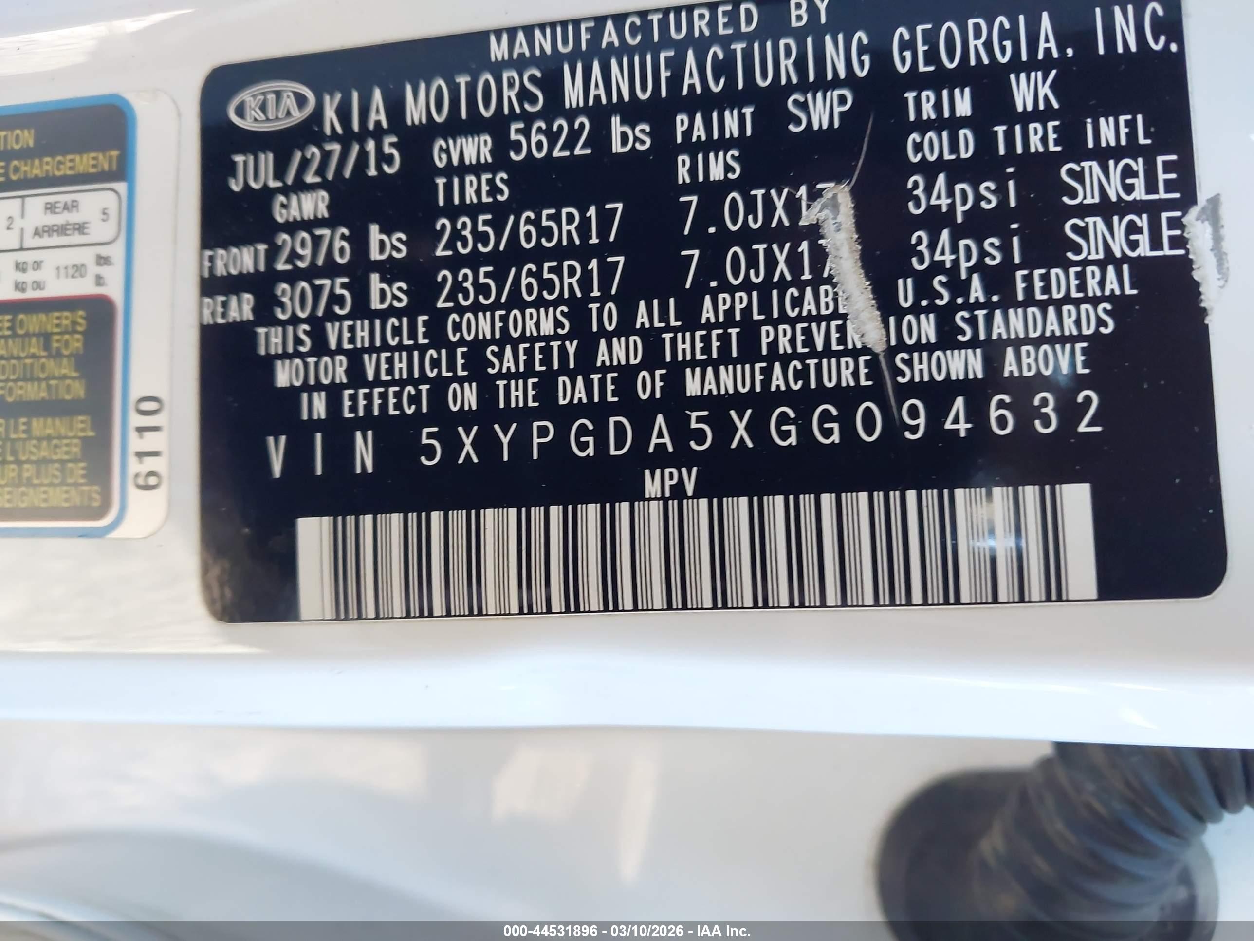 KIA SORENTO image 9