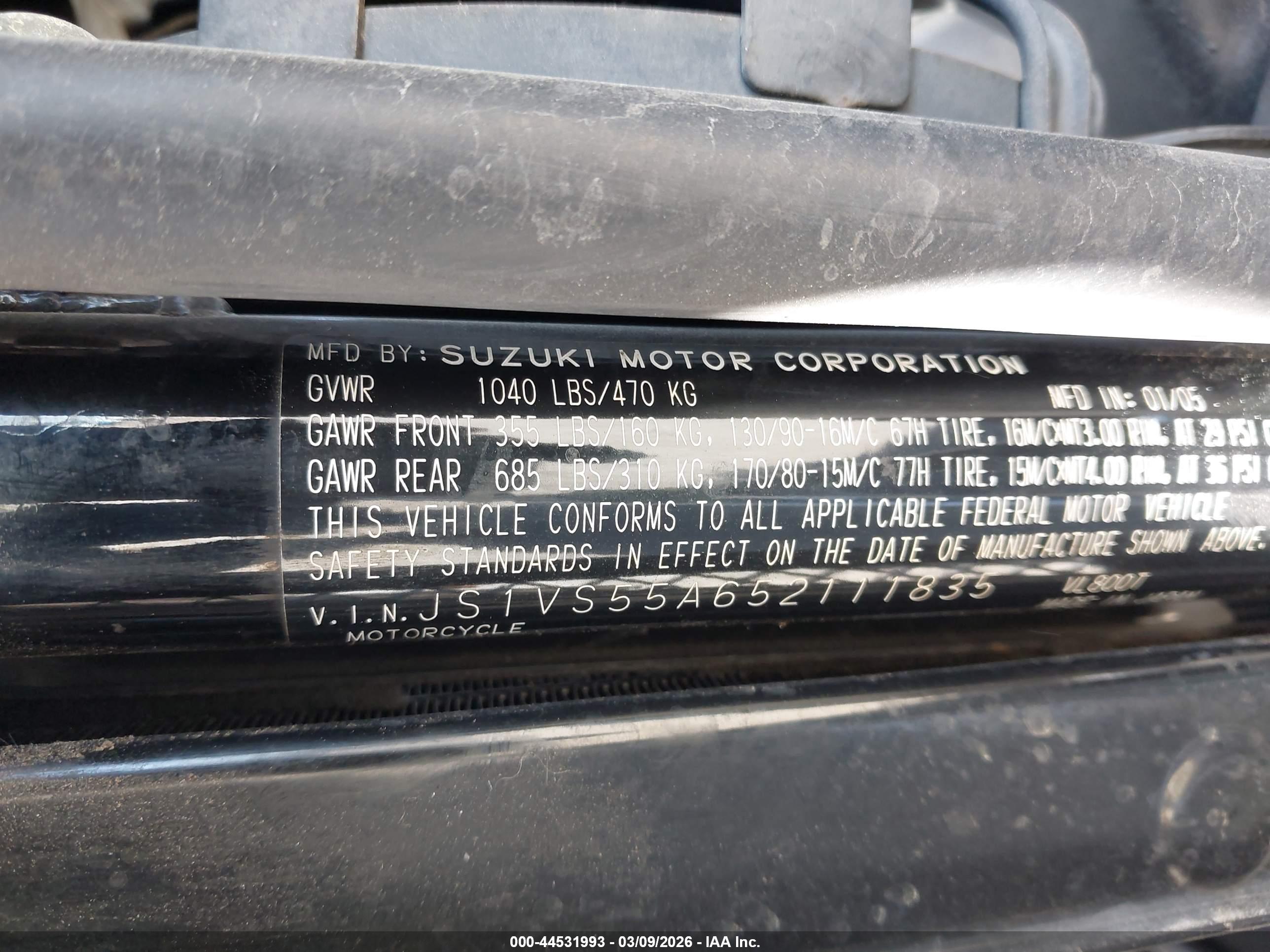 SUZUKI C50 image 10